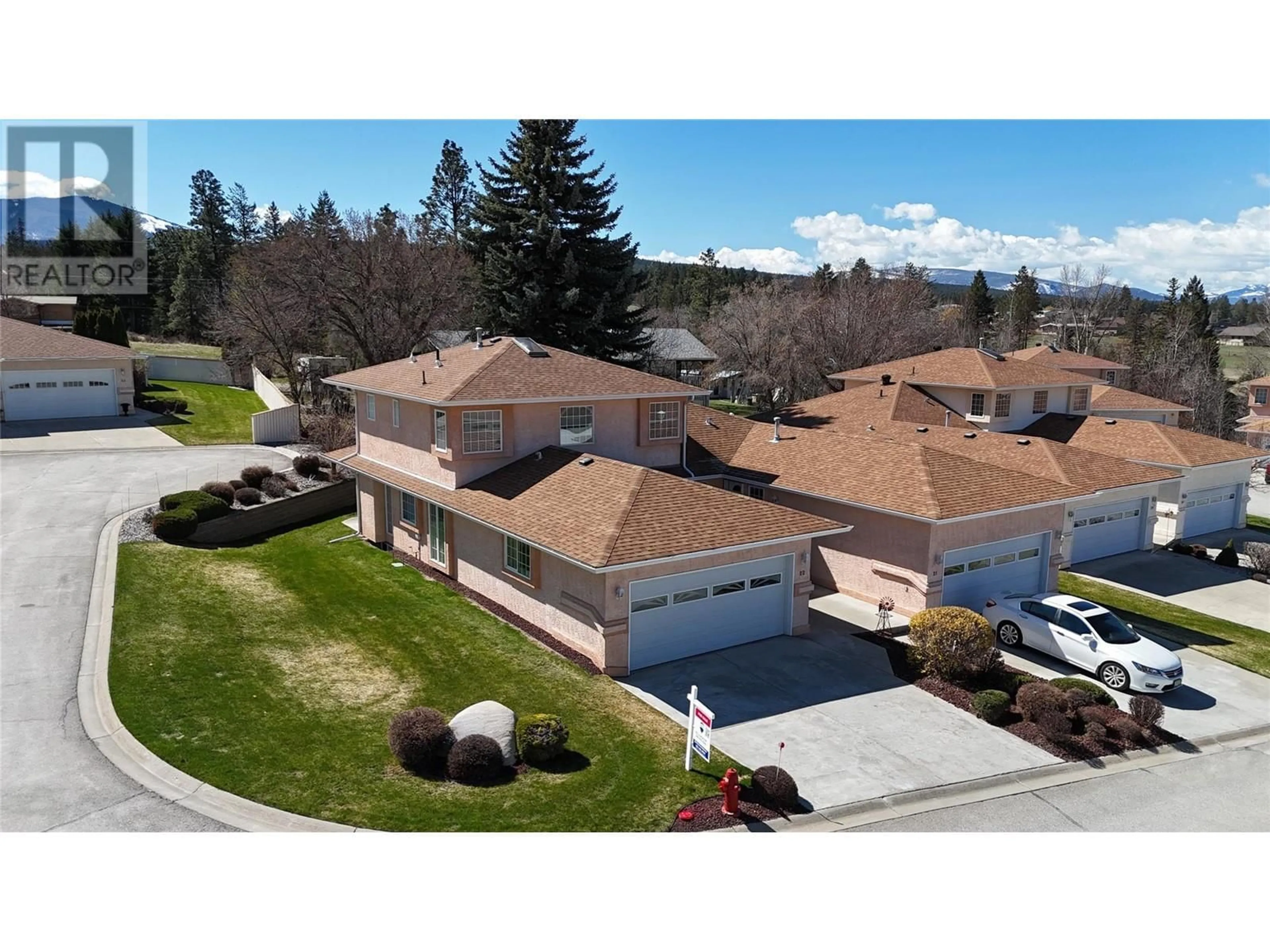 A pic from outside/outdoor area/front of a property/back of a property/a pic from drone, mountain view for 22 - 617 27TH AVENUE SOUTH, Cranbrook British Columbia V1C6L1