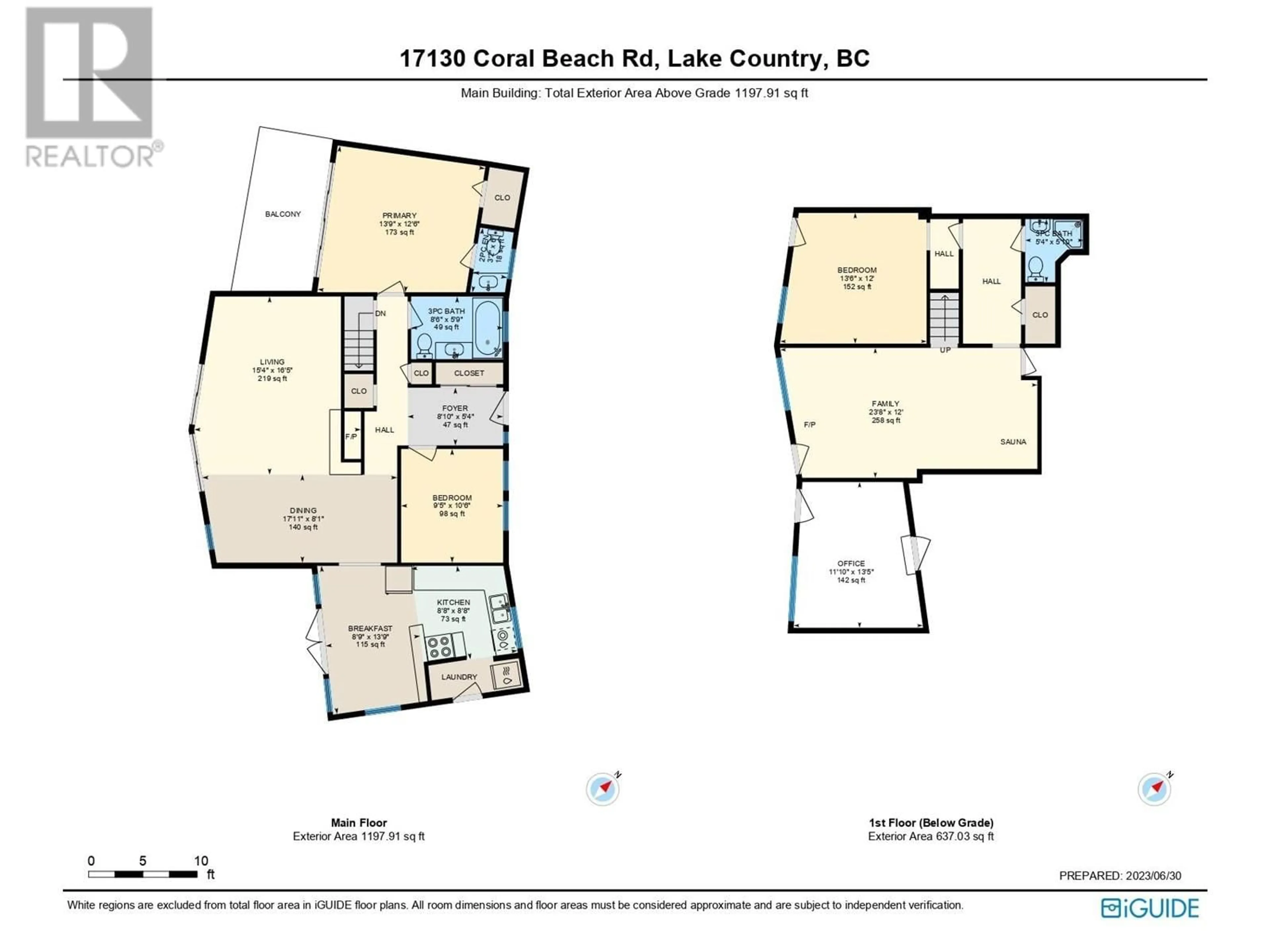 Floor plan for 17130 CORAL BEACH ROAD, Lake Country British Columbia V4V1B9