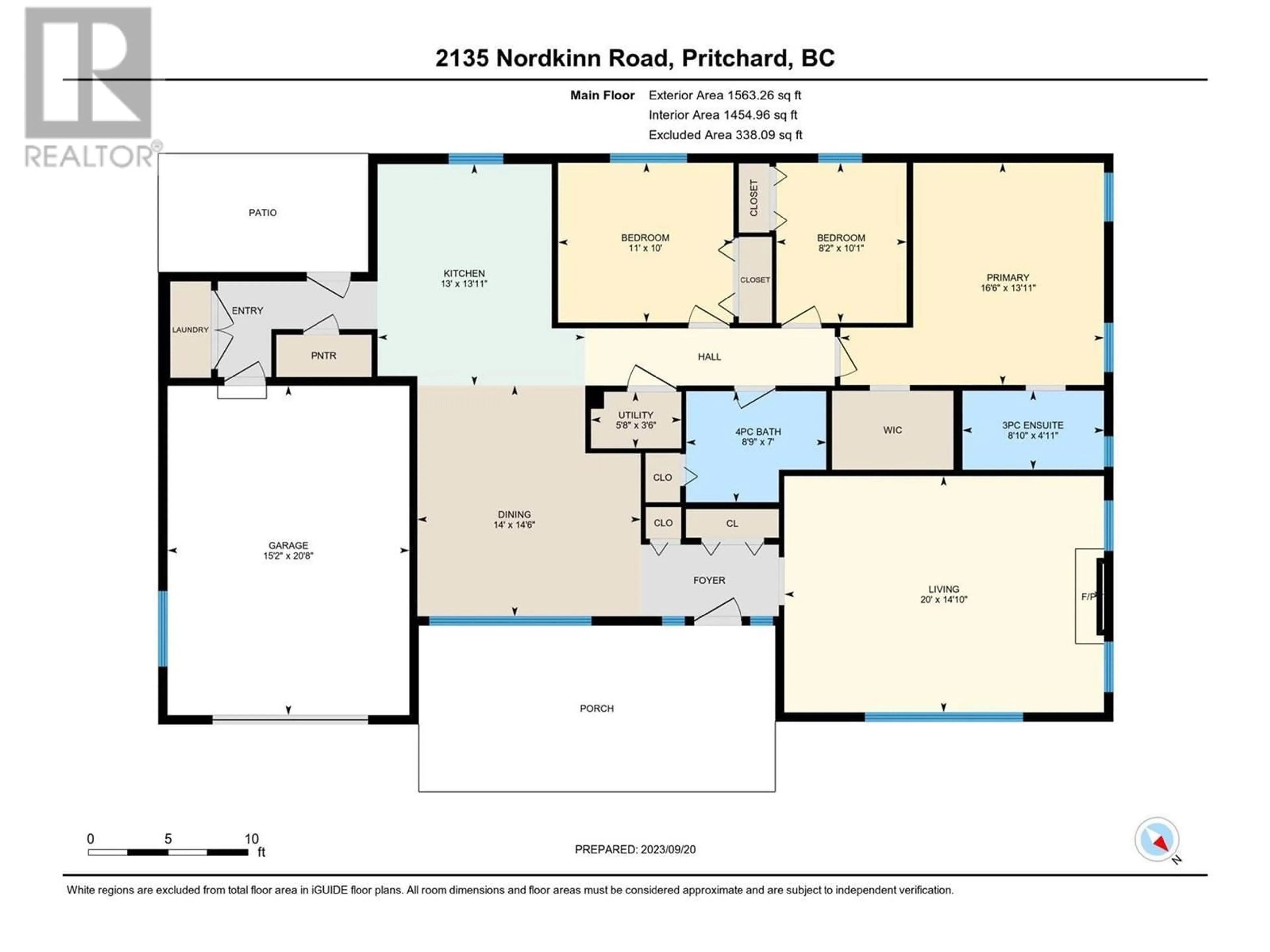 Floor plan for 2135 NORDKINN ROAD, Pritchard British Columbia V0E2P0