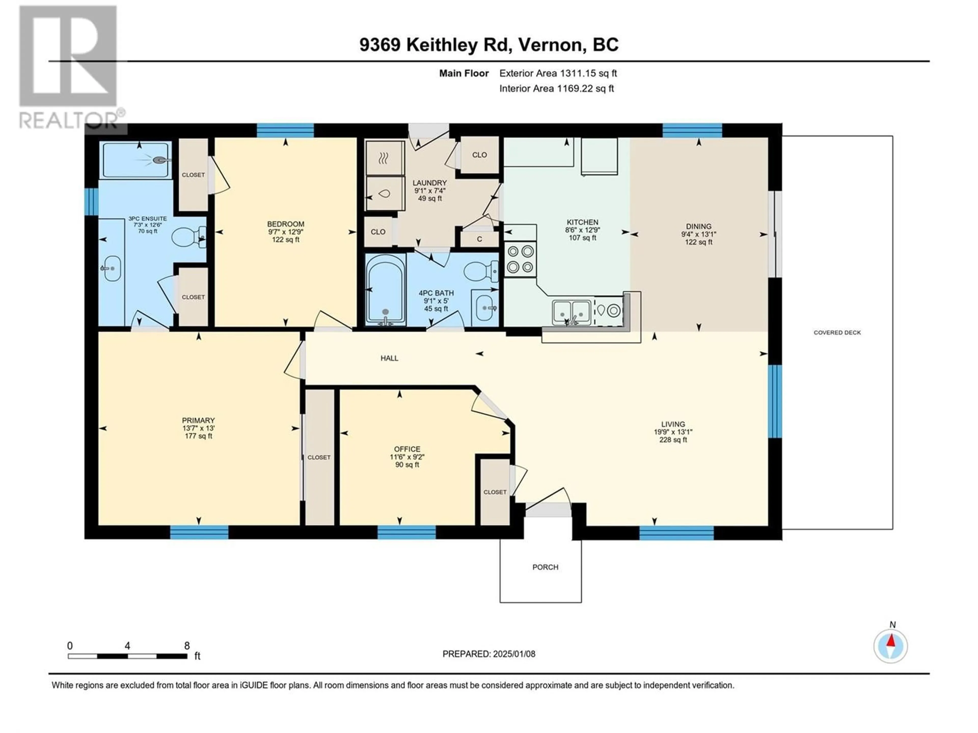 Floor plan for 9369 KEITHLEY ROAD, Vernon British Columbia V1H2C8