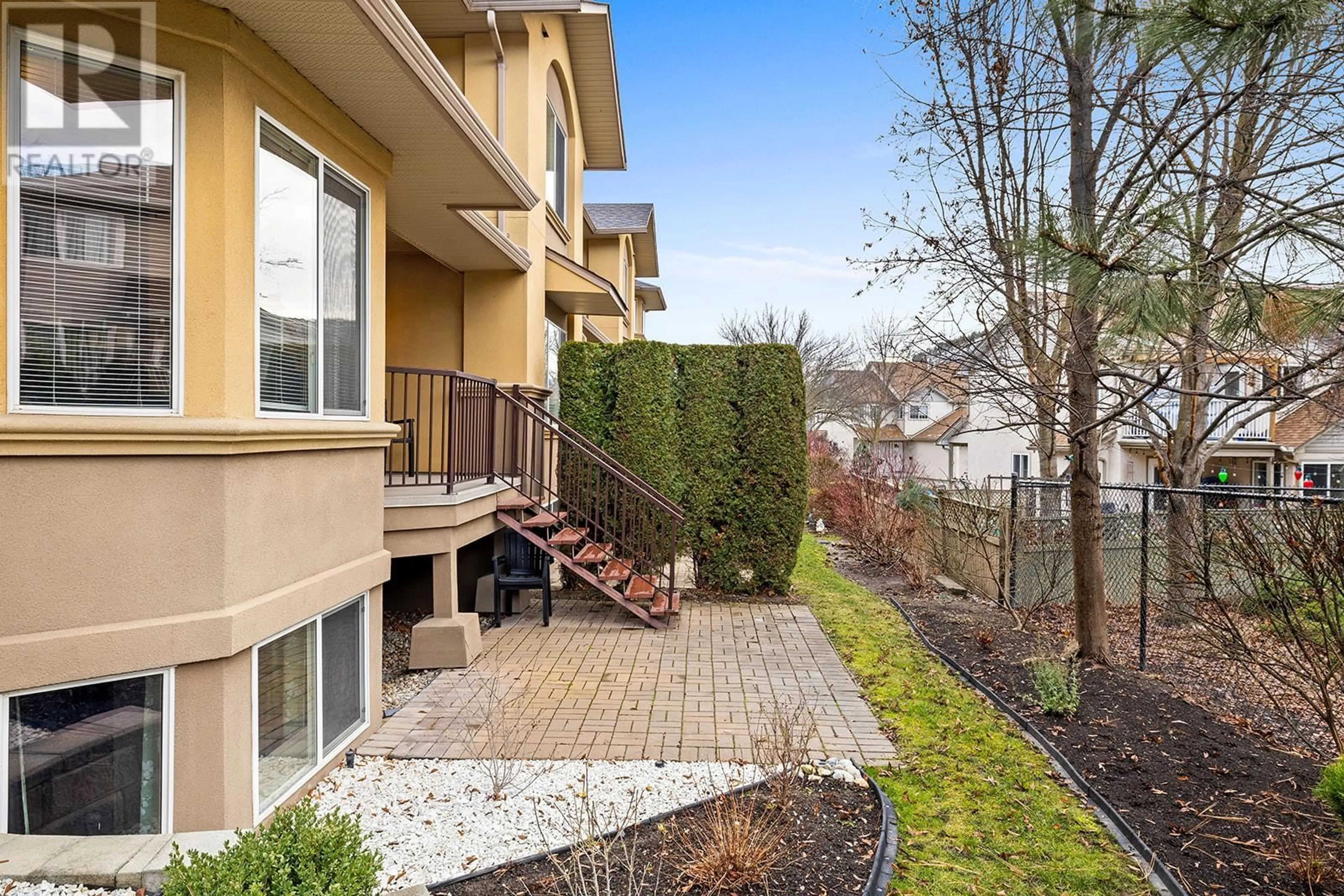 Patio, water/lake/river/ocean view for 218 Glen Park Drive Unit# 14, Kelowna British Columbia V1V2W3