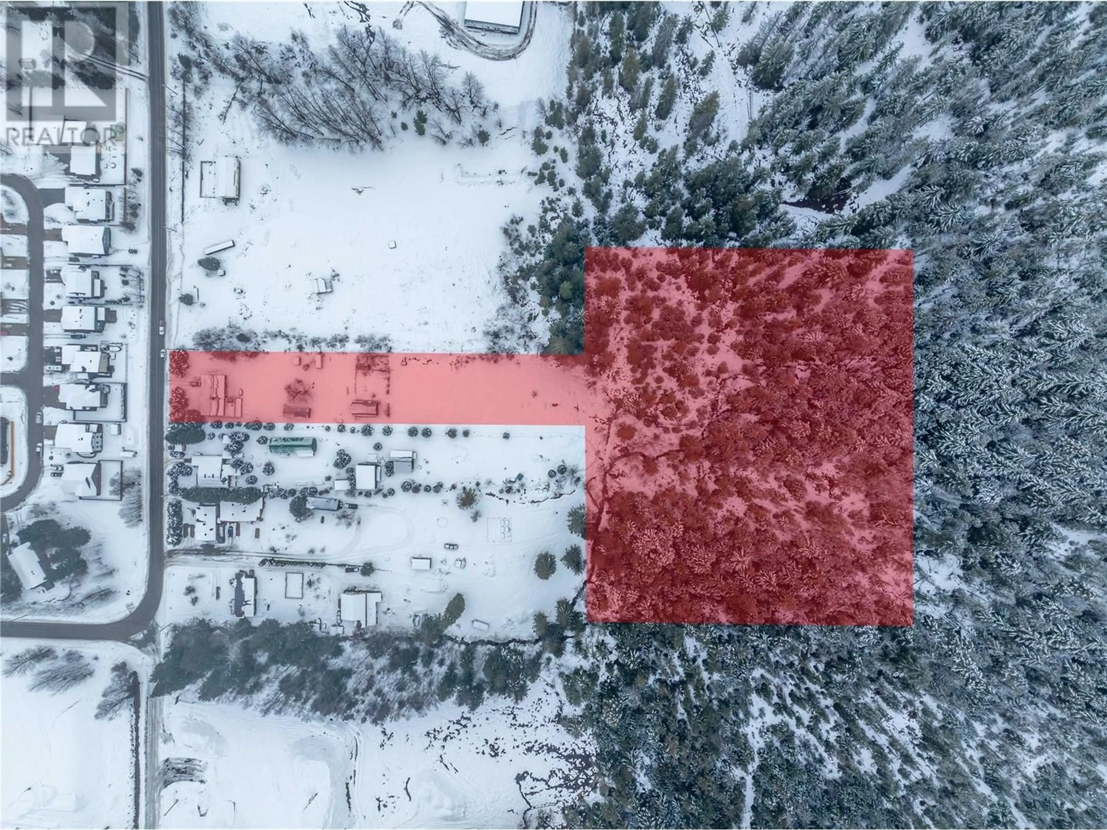 A pic from outside/outdoor area/front of a property/back of a property/a pic from drone, building for 1918 Camozzi Road, Revelstoke British Columbia V0E2S0