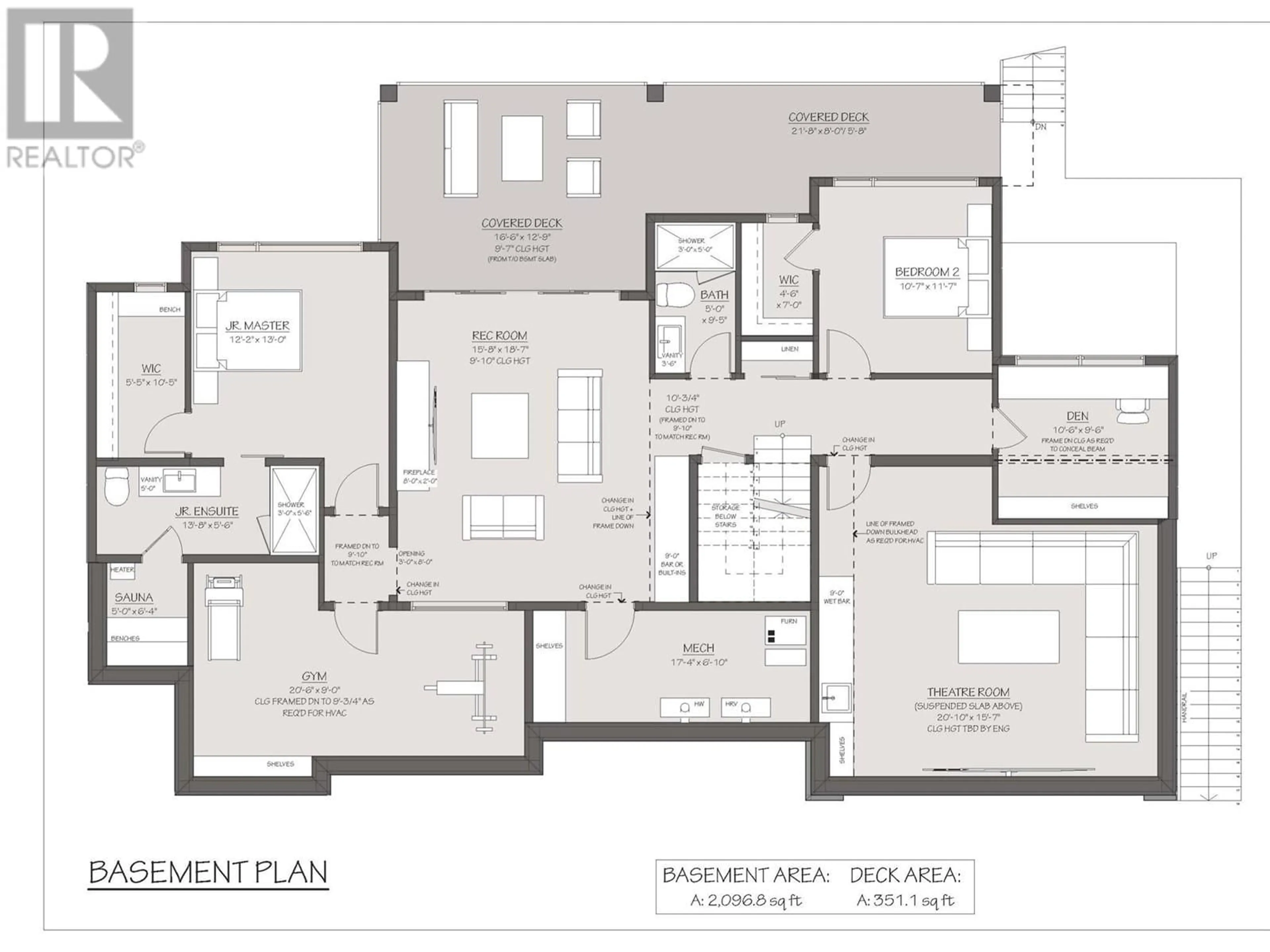 Floor plan for 1092 Antler Drive, Penticton British Columbia V2A0J8