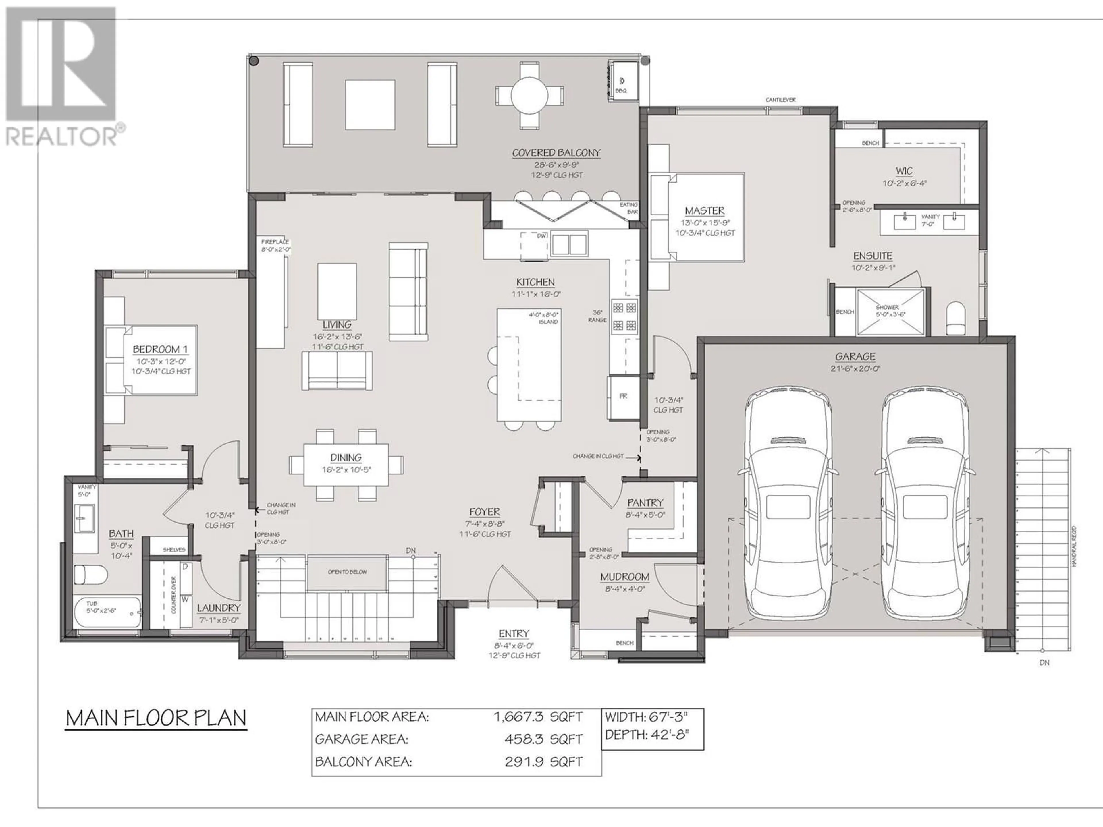 Floor plan for 1096 ANTLER DRIVE, Penticton British Columbia V2A0J8