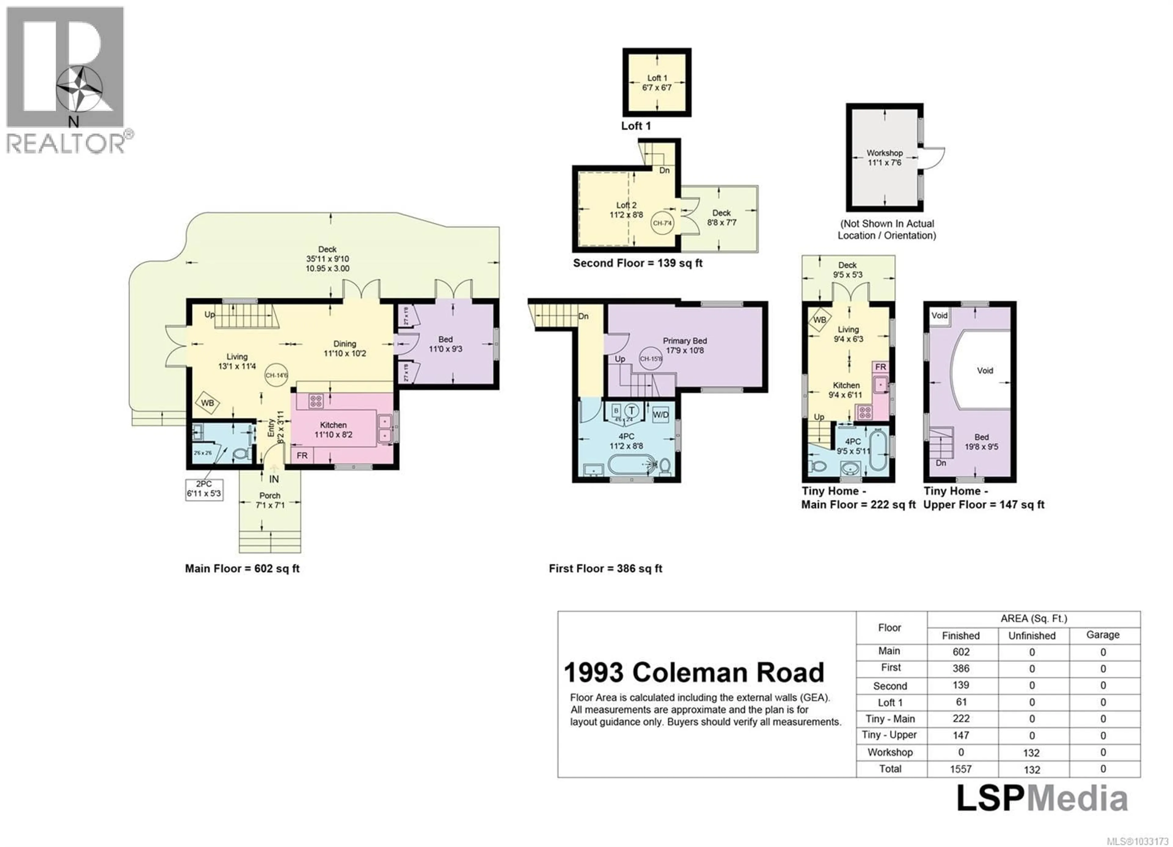 Floor plan for 1993 COLEMAN ROAD, Courtenay British Columbia V9J1V8