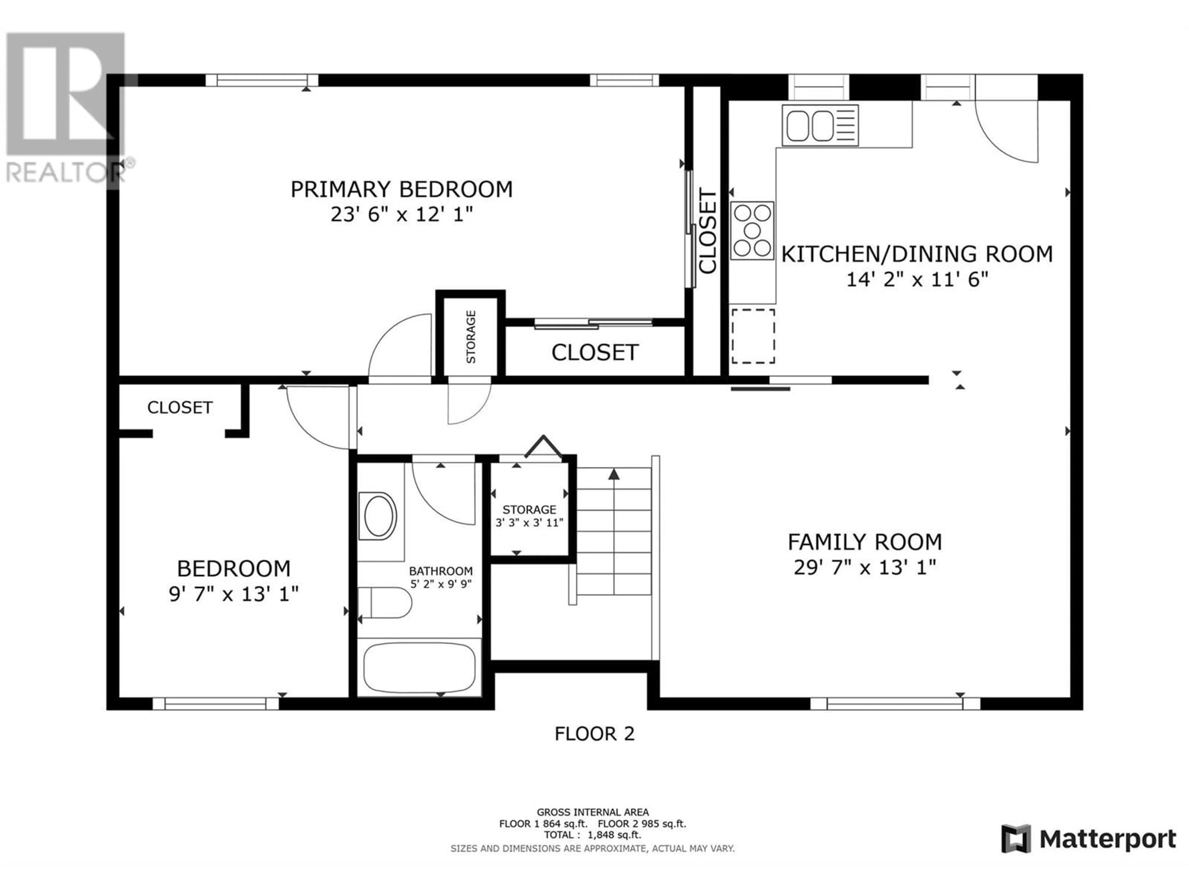 Floor plan for 1001 18TH Avenue S, Cranbrook British Columbia V1C3C7