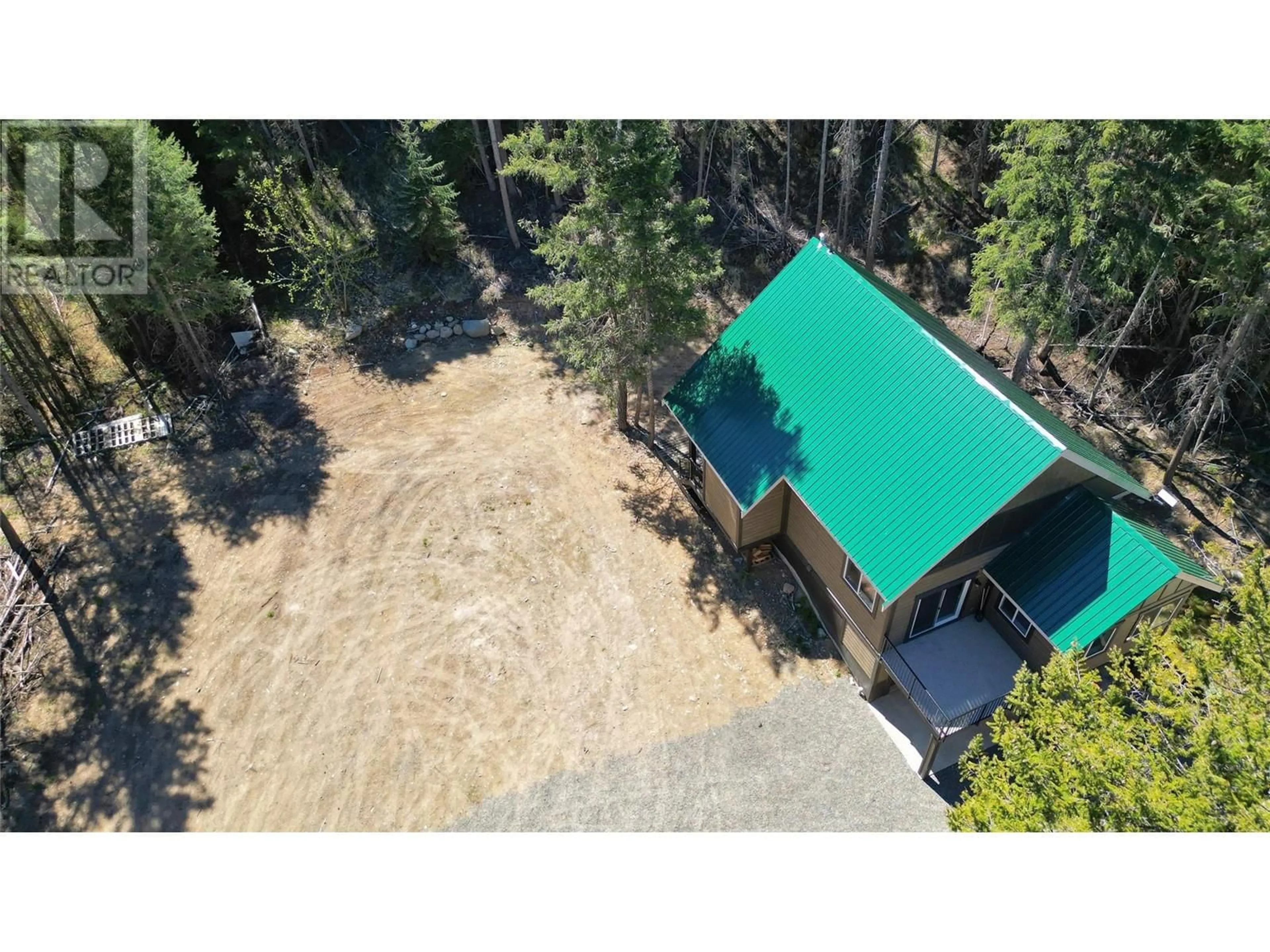 A pic from outside/outdoor area/front of a property/back of a property/a pic from drone, forest/trees view for 8 - 1500 BLAKEBURN ROAD, Coalmont-Tulameen British Columbia V0X1G0