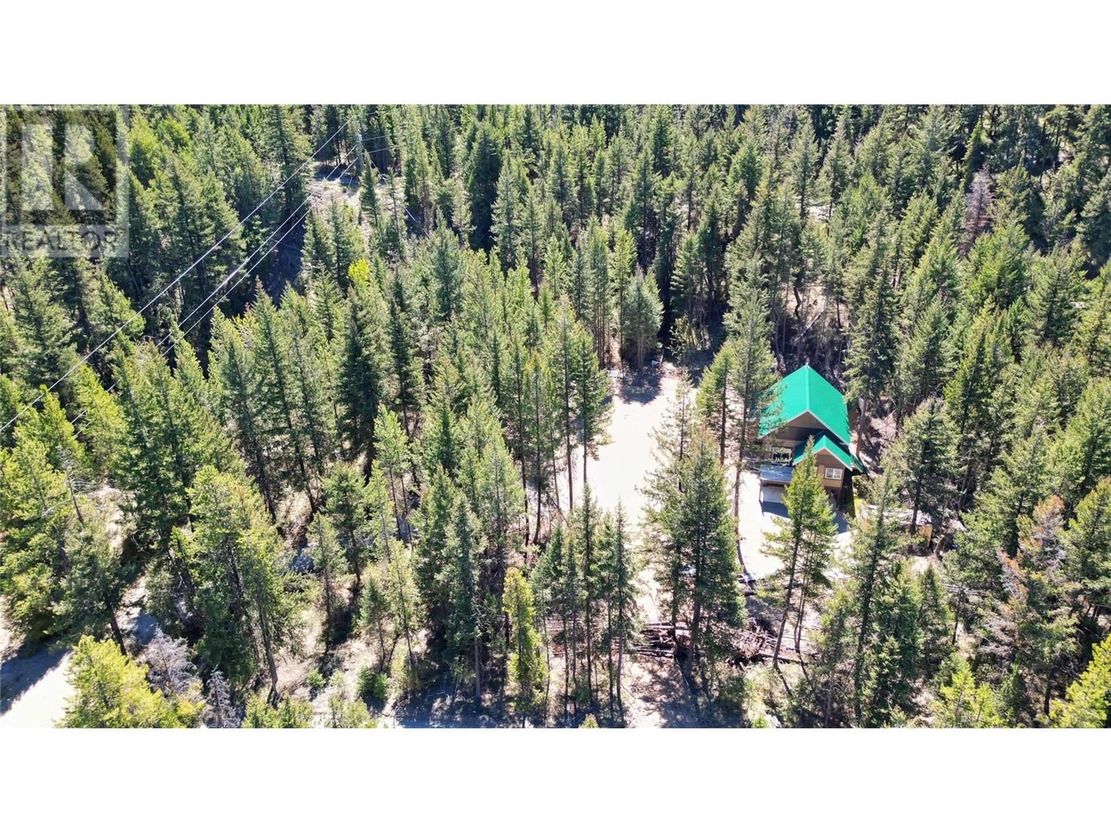 A pic from outside/outdoor area/front of a property/back of a property/a pic from drone, forest/trees view for 8 - 1500 BLAKEBURN ROAD, Coalmont-Tulameen British Columbia V0X1G0