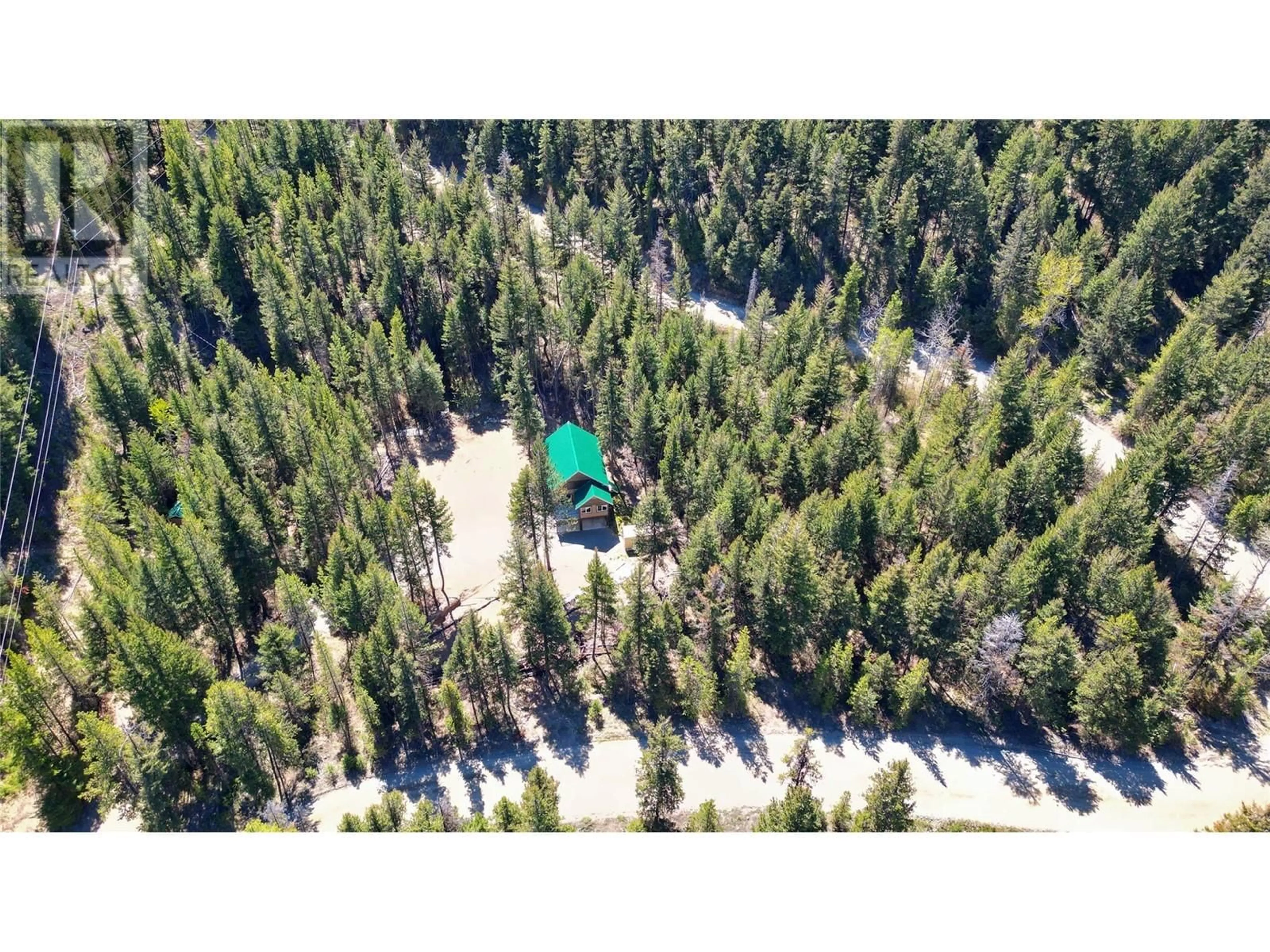 A pic from outside/outdoor area/front of a property/back of a property/a pic from drone, forest/trees view for 8 - 1500 BLAKEBURN ROAD, Coalmont-Tulameen British Columbia V0X1G0