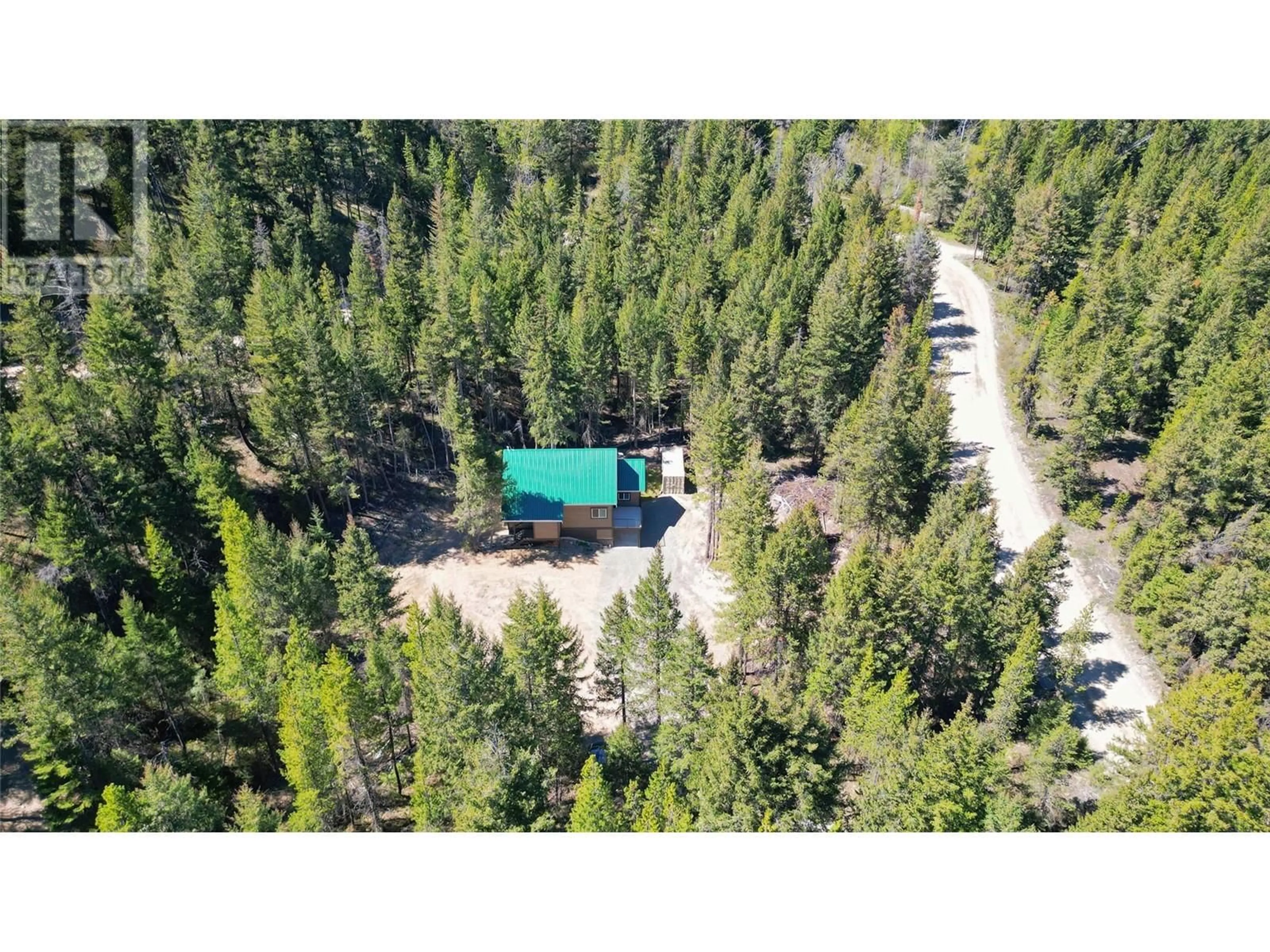 A pic from outside/outdoor area/front of a property/back of a property/a pic from drone, forest/trees view for 8 - 1500 BLAKEBURN ROAD, Coalmont-Tulameen British Columbia V0X1G0