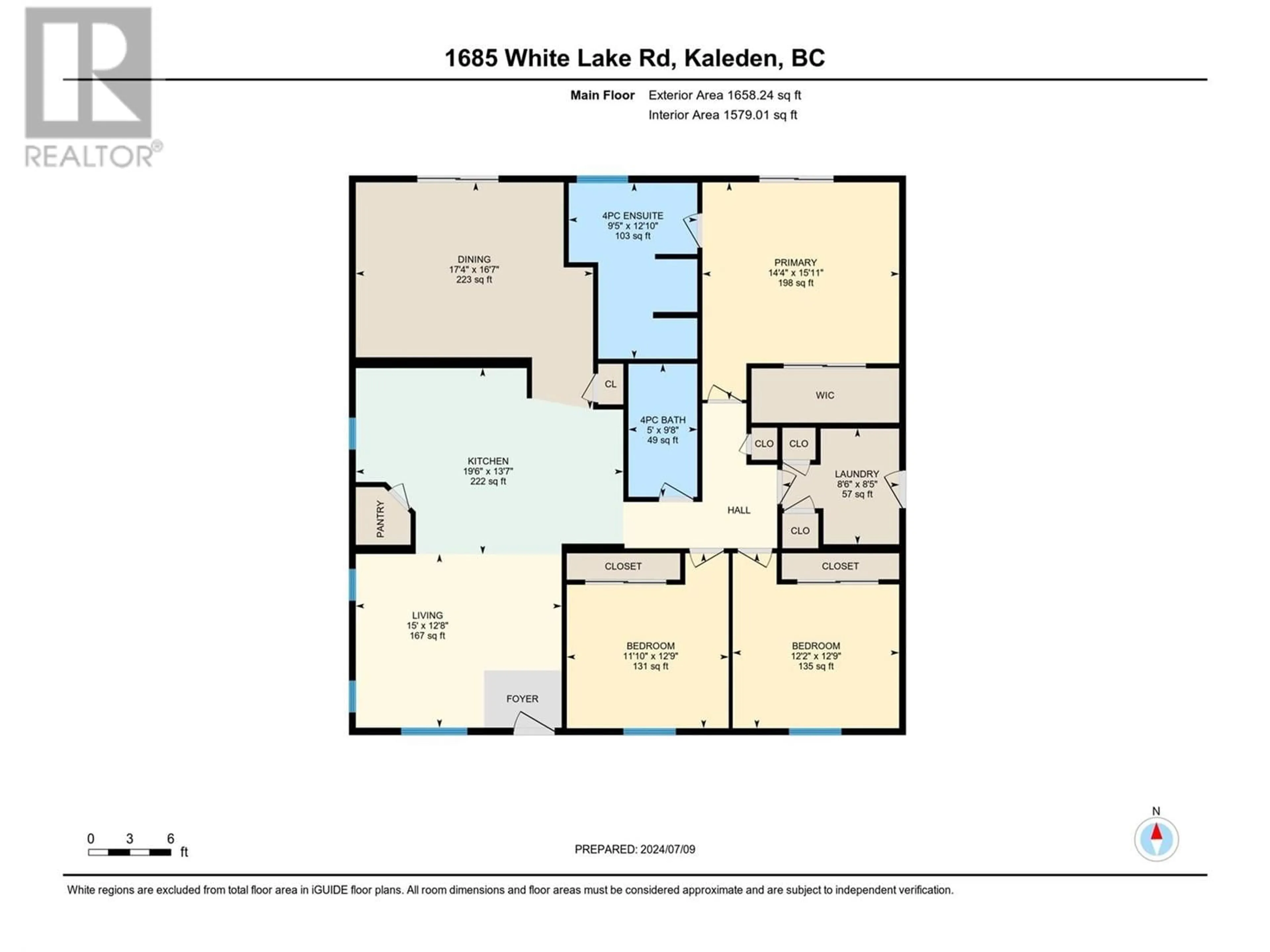 Floor plan for 1685 White Lake Road, Kaleden British Columbia V0H1K0