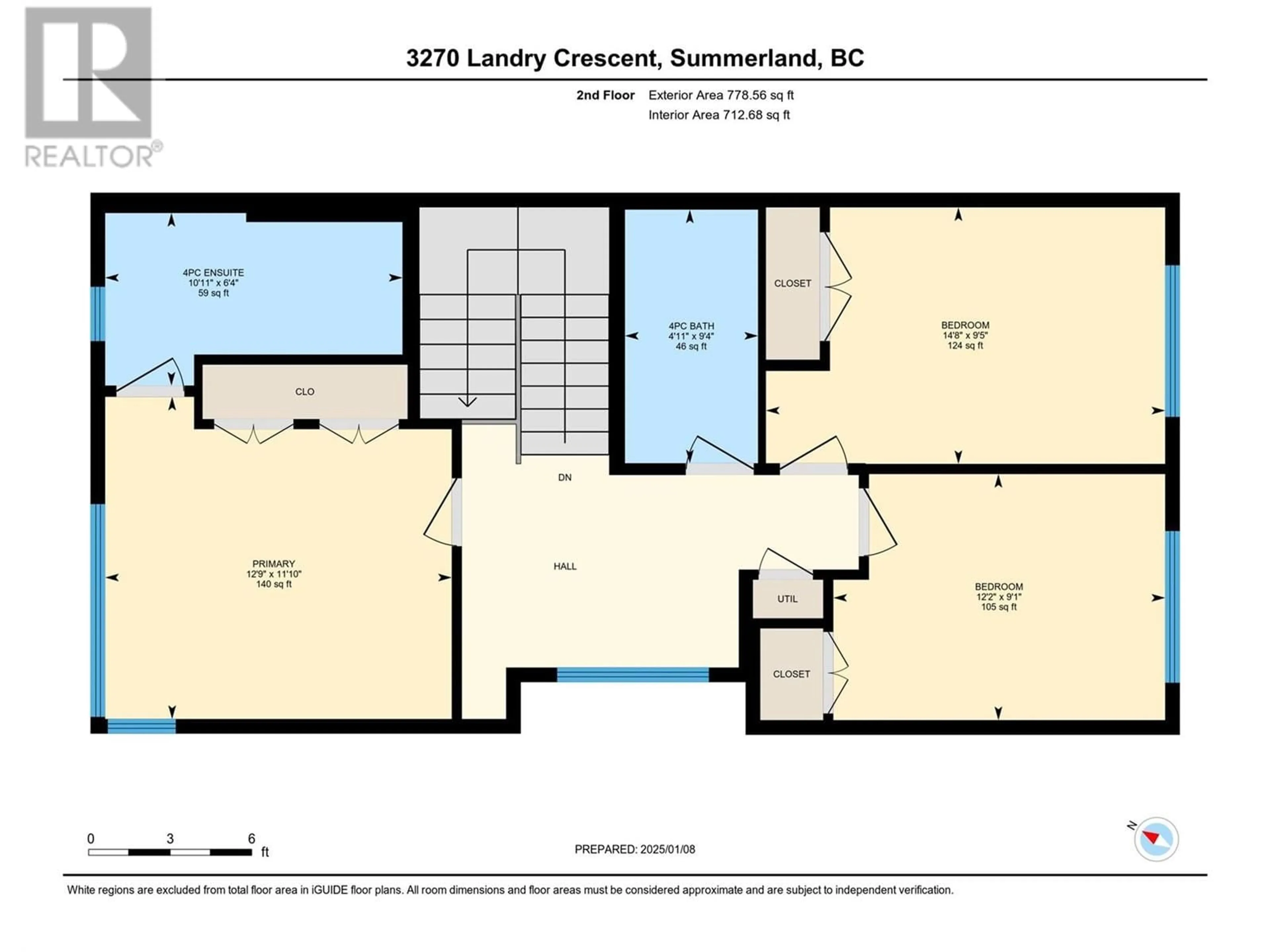 Floor plan for 3270 Landry Crescent, Summerland British Columbia V0H1Z9