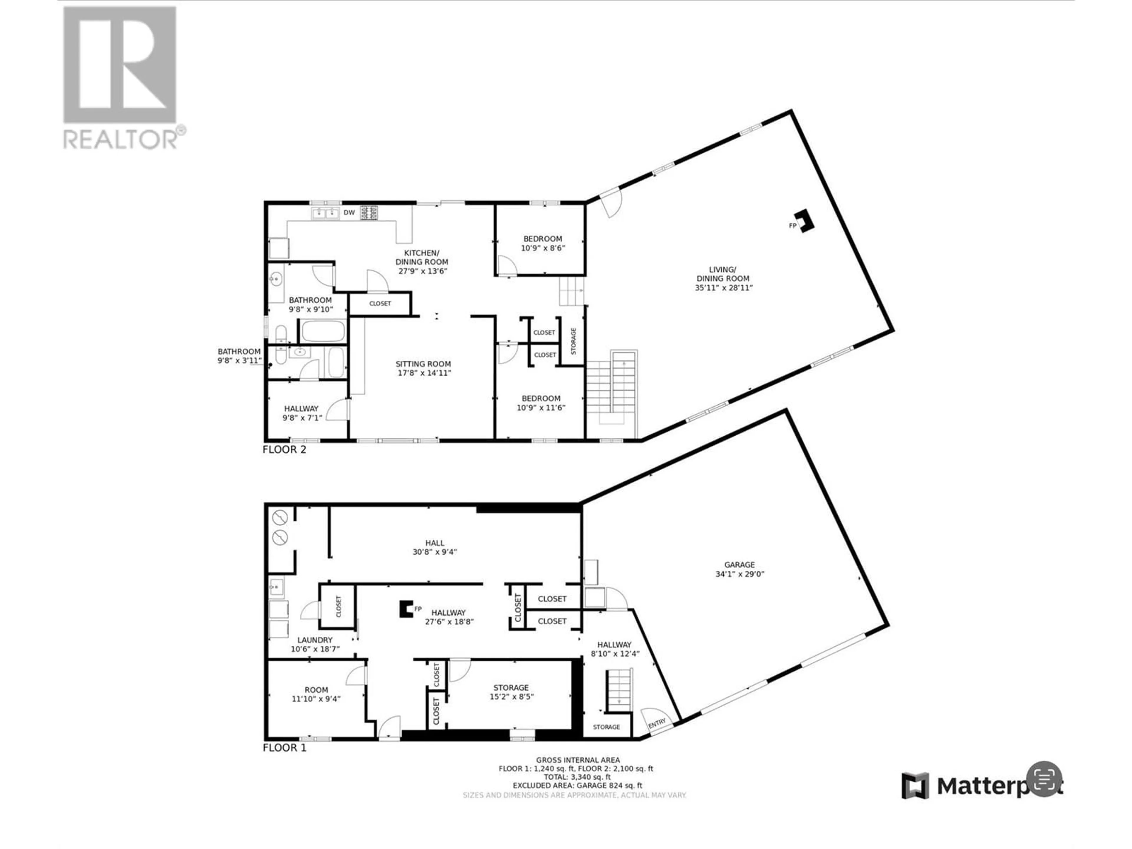 Floor plan for 2026 Davies Road, Sorrento British Columbia V0E2W1