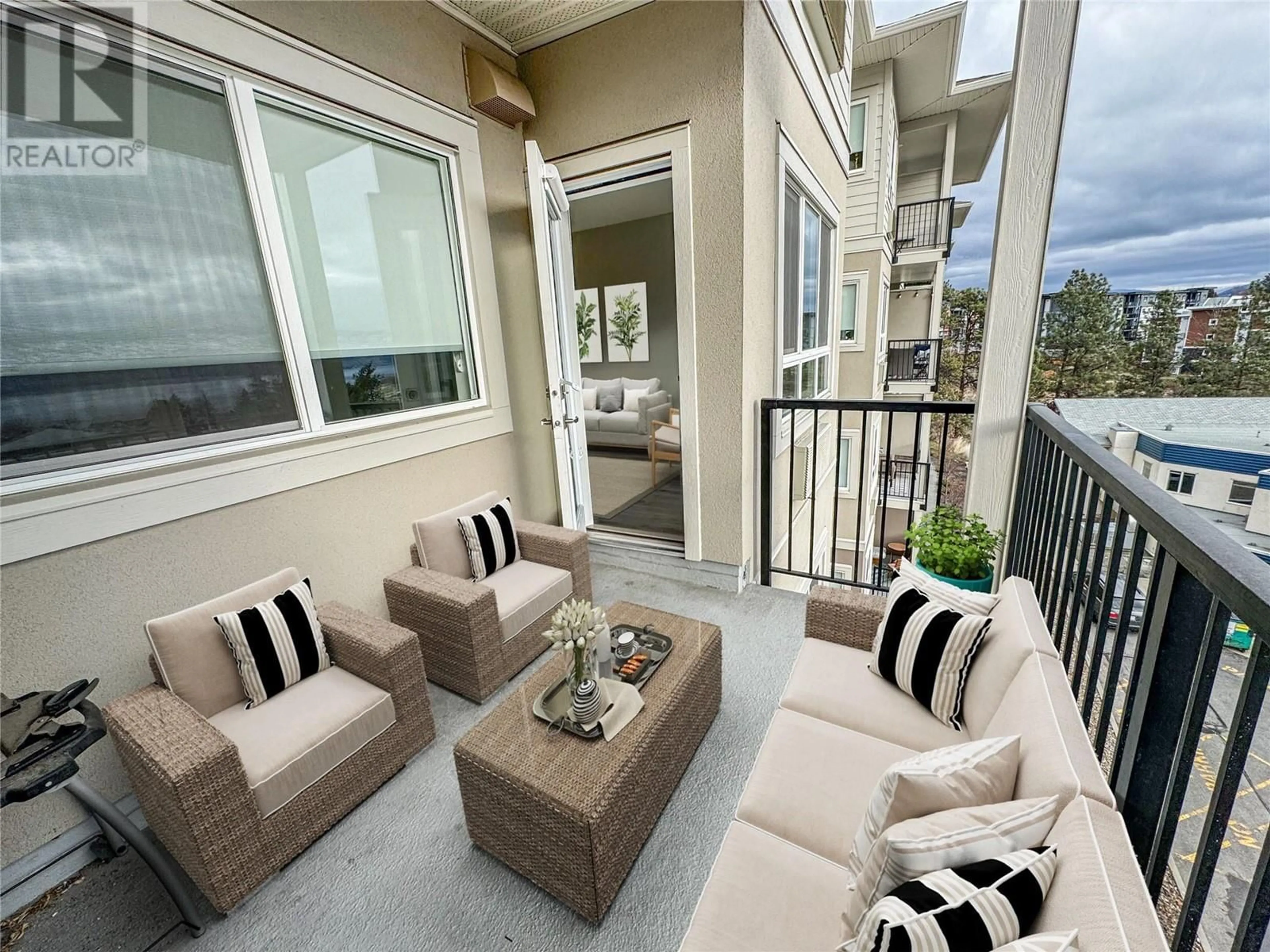 Patio, water/lake/river/ocean view for 2301 CARRINGTON Road Unit# 317, West Kelowna British Columbia V2S6R2