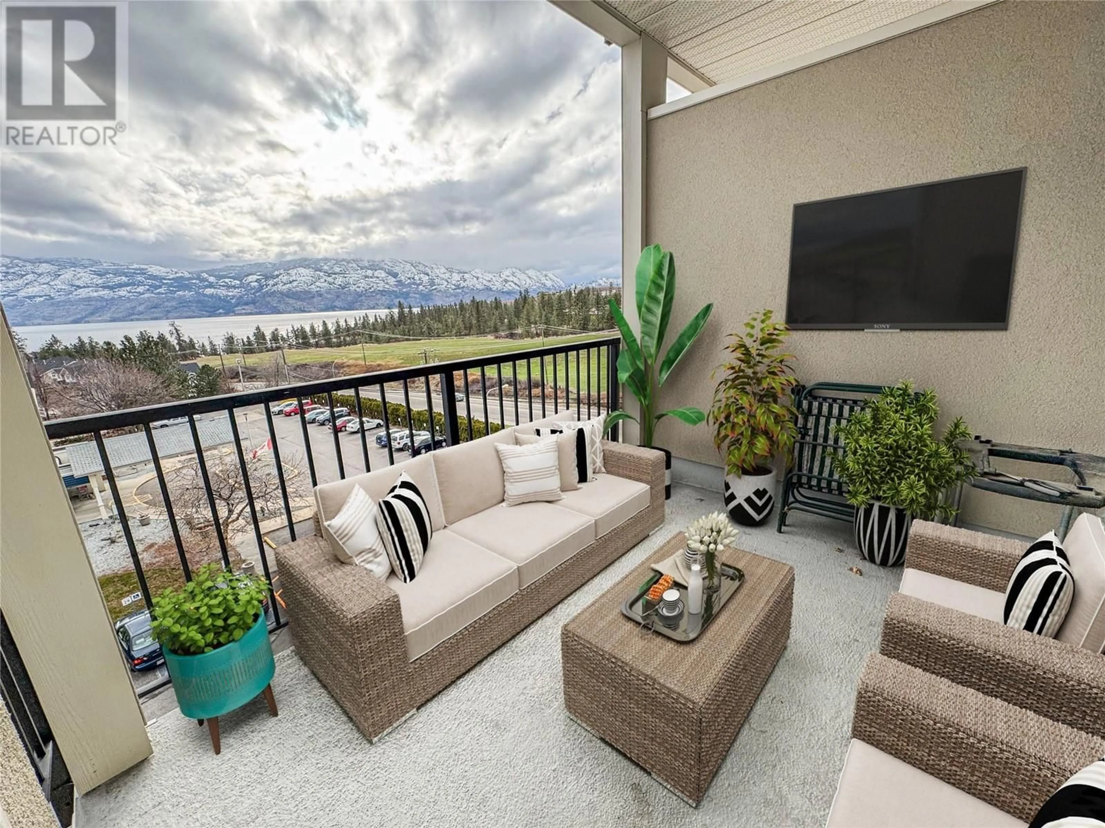 Patio, water/lake/river/ocean view for 2301 CARRINGTON Road Unit# 317, West Kelowna British Columbia V2S6R2