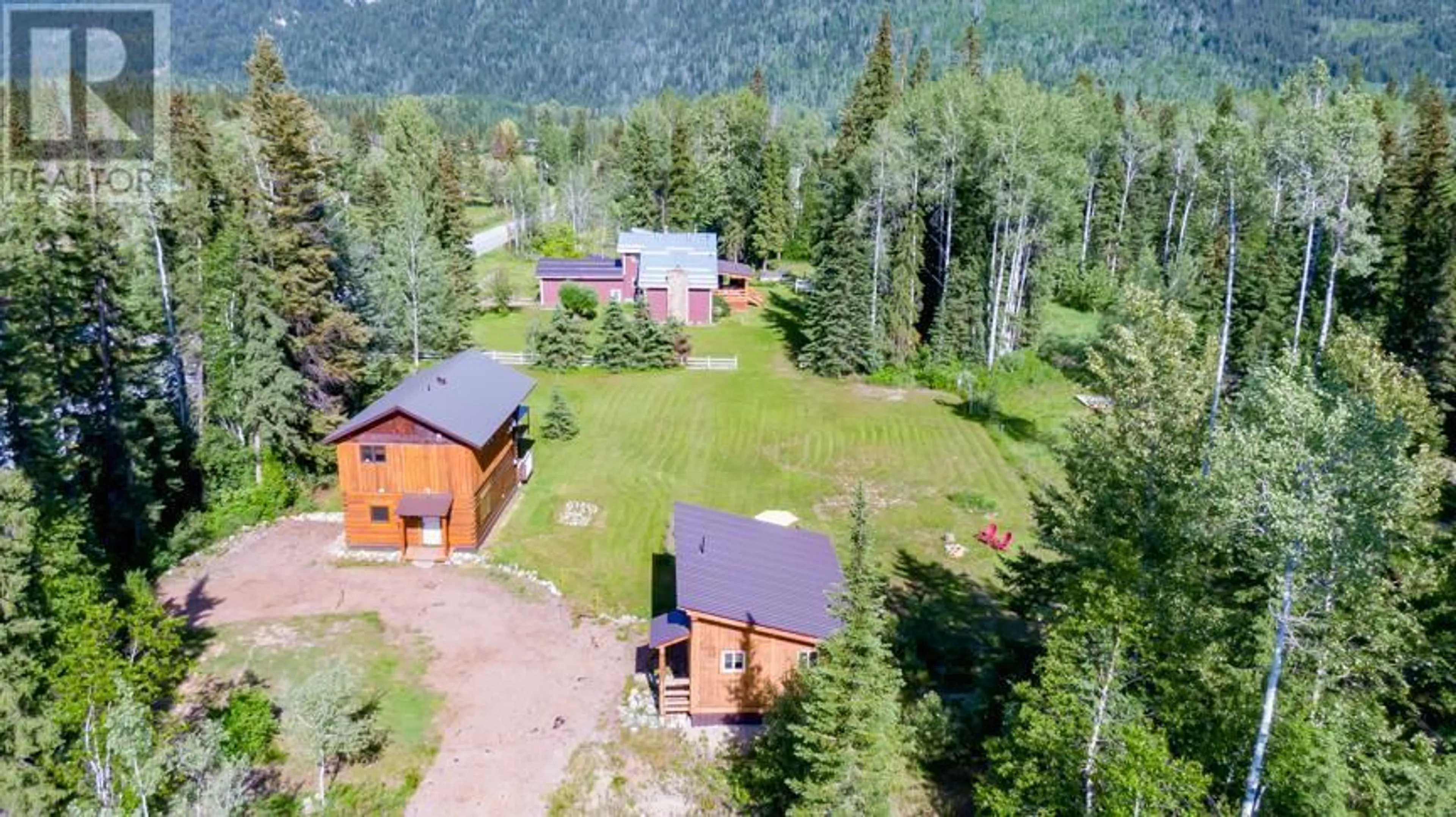 A pic from outside/outdoor area/front of a property/back of a property/a pic from drone, mountain view for 1732 OBERG JOHNSON ROAD, Golden British Columbia V0A1H1
