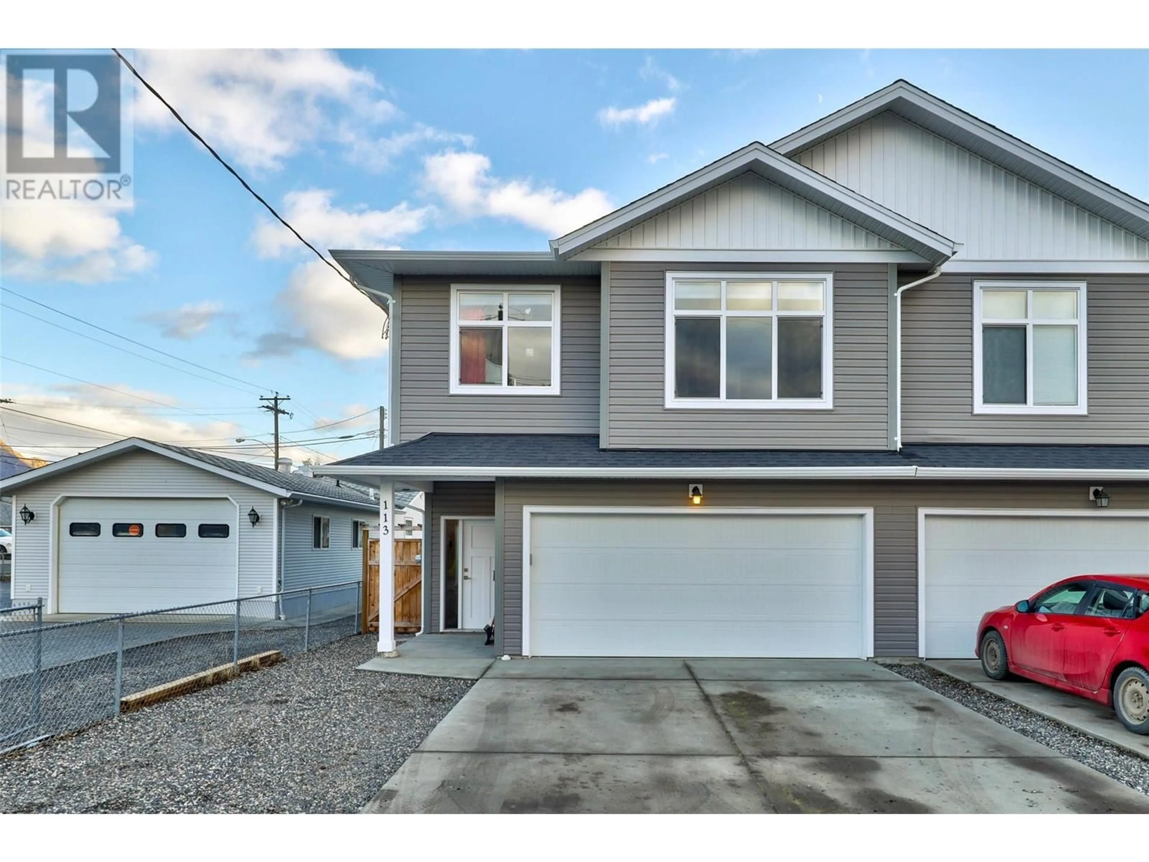 Home with vinyl exterior material, street for 113 MARCEL Street, Kamloops British Columbia V2B4C4