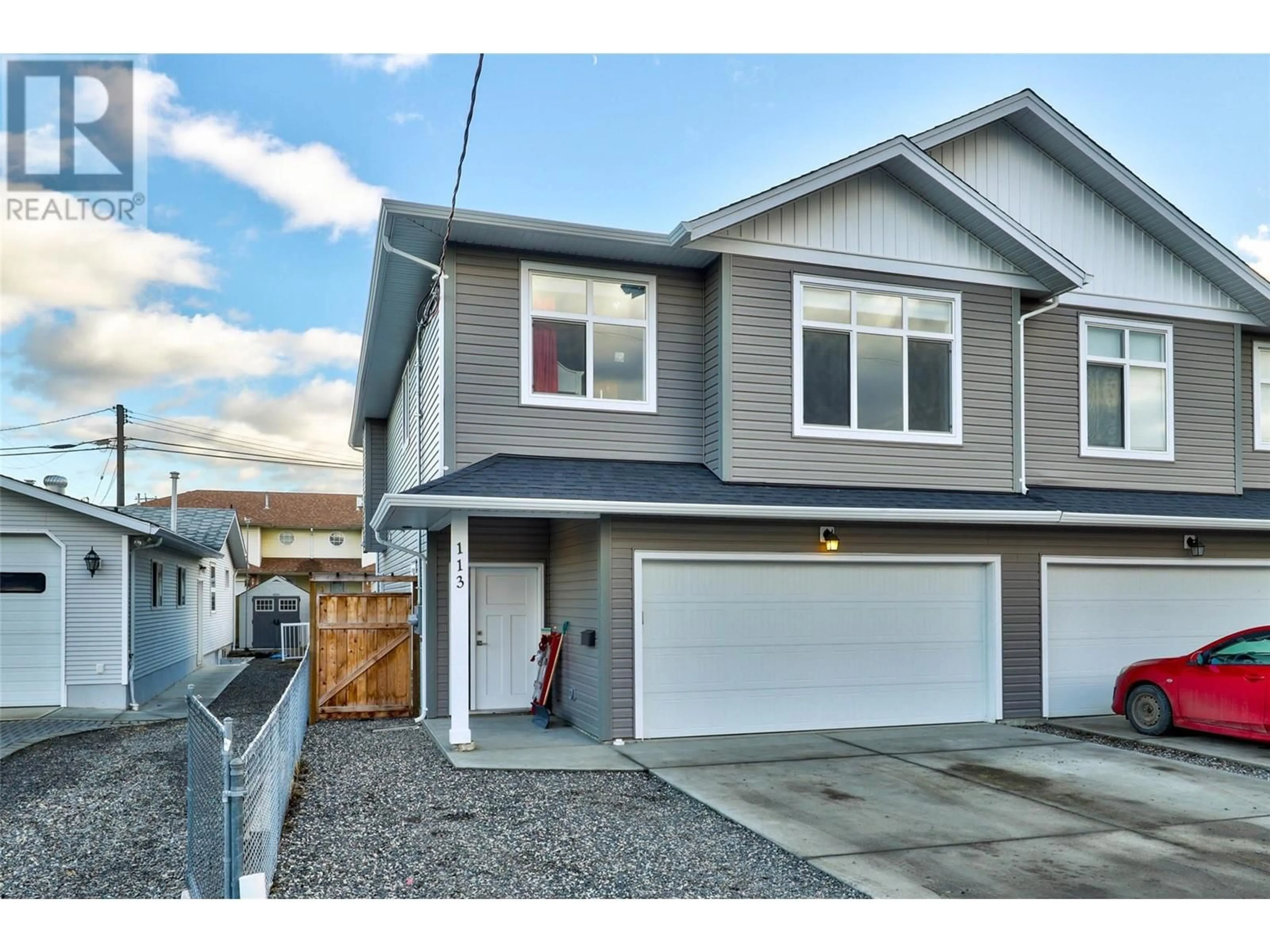 Home with vinyl exterior material, street for 113 MARCEL Street, Kamloops British Columbia V2B4C4