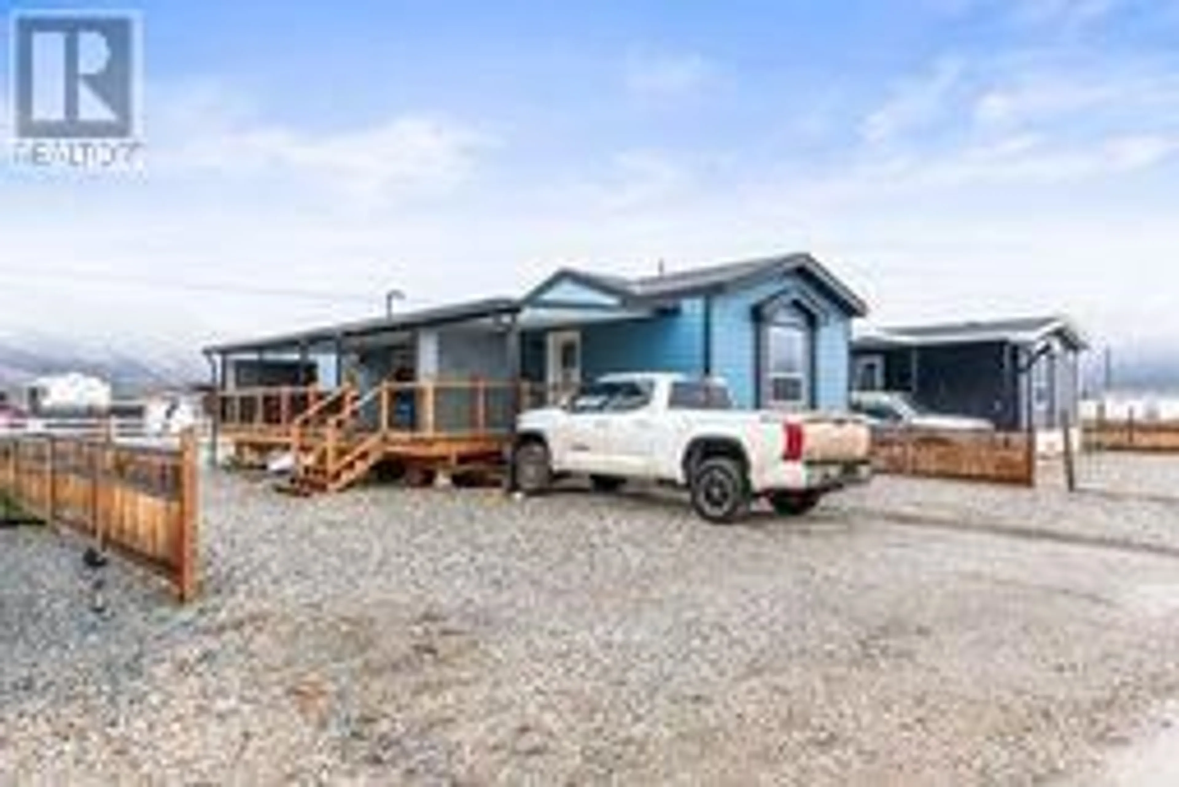 Home with vinyl exterior material, street for 110 - 67 ANTOINE ROAD, Vernon British Columbia V1H2A3