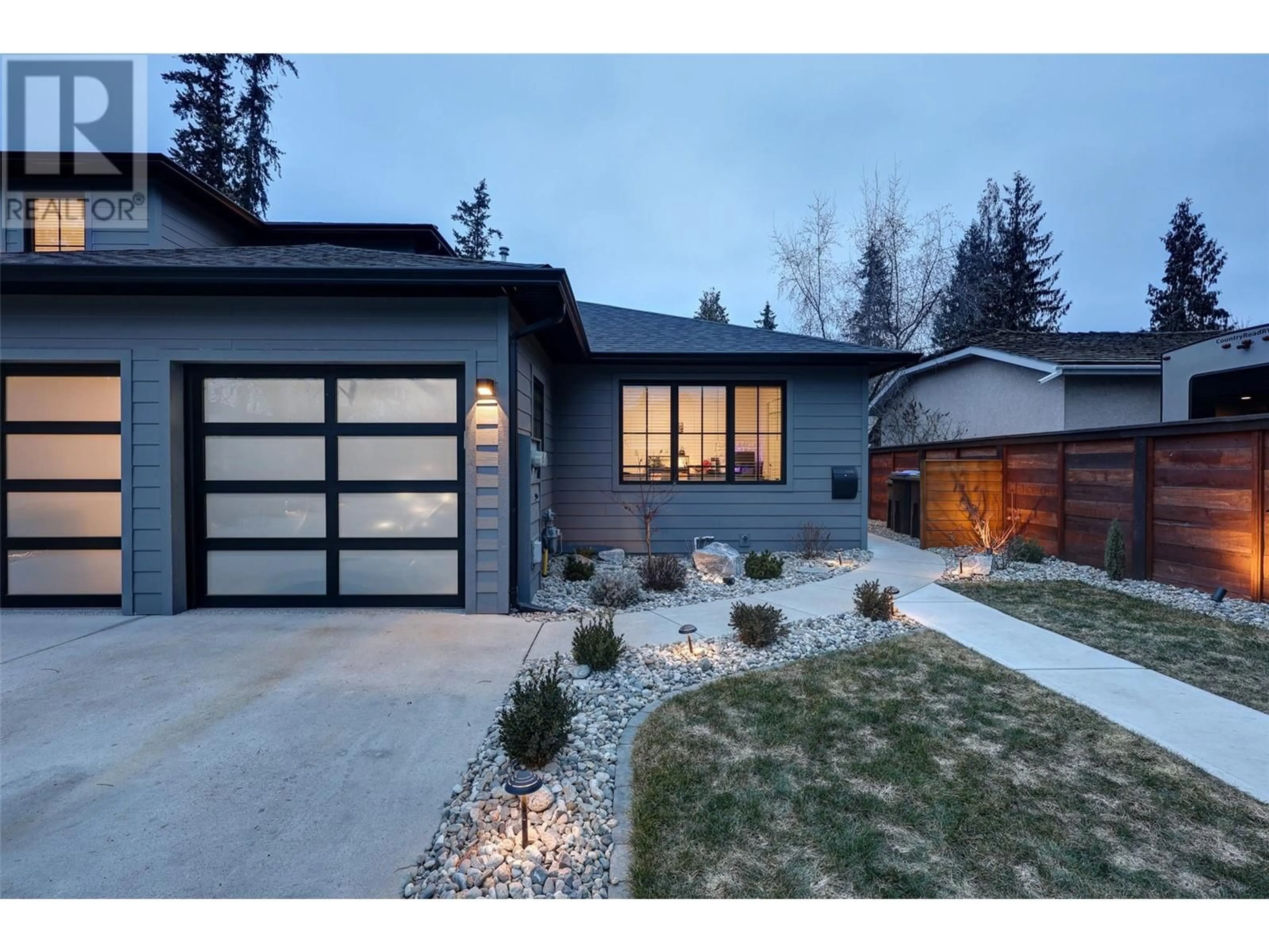 Home with brick exterior material, street for 712 A & B Schafer Road, Kelowna British Columbia V1W1G1