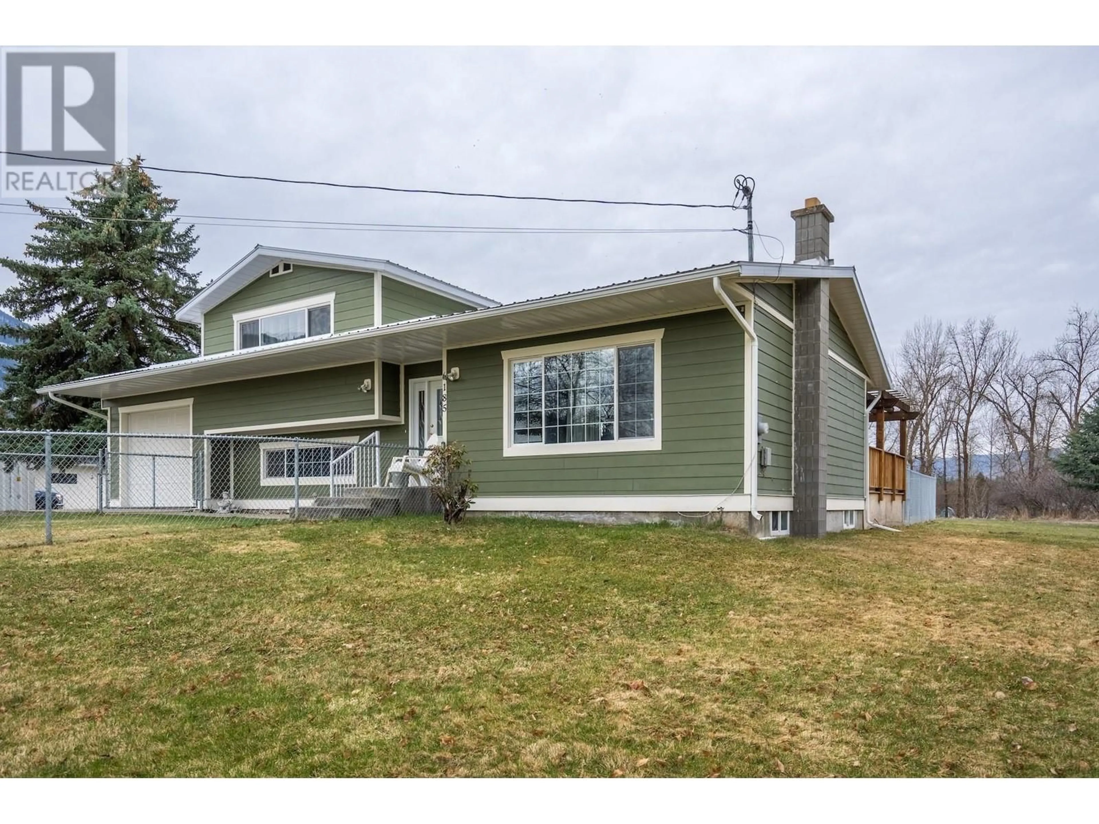 Home with vinyl exterior material, street for 6185 NURSERY Road, Grand Forks British Columbia V0H1H9