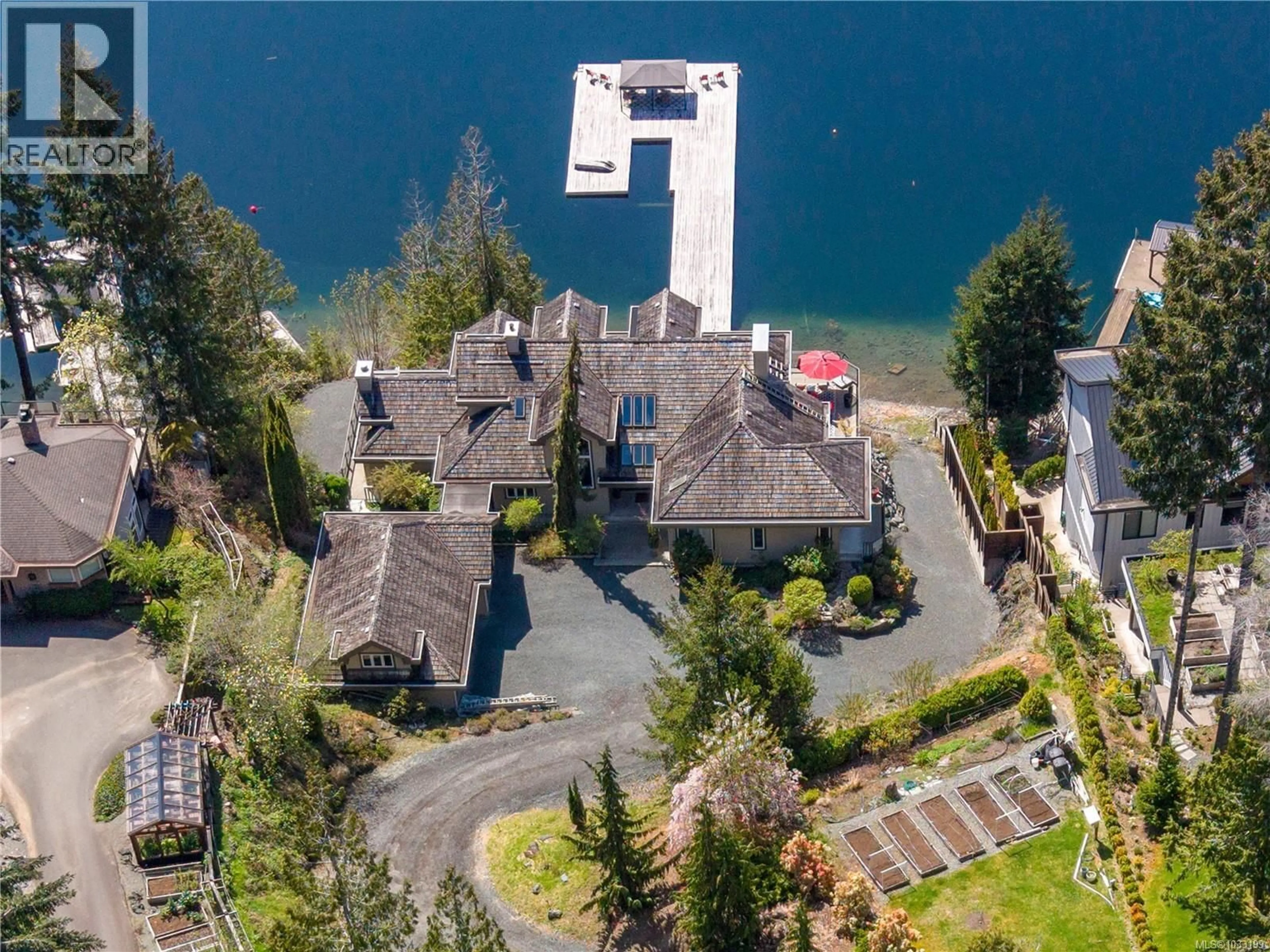 A pic from outside/outdoor area/front of a property/back of a property/a pic from drone, water/lake/river/ocean view for 8396 BLOEDEL DRIVE, Port Alberni British Columbia V9Y9E3