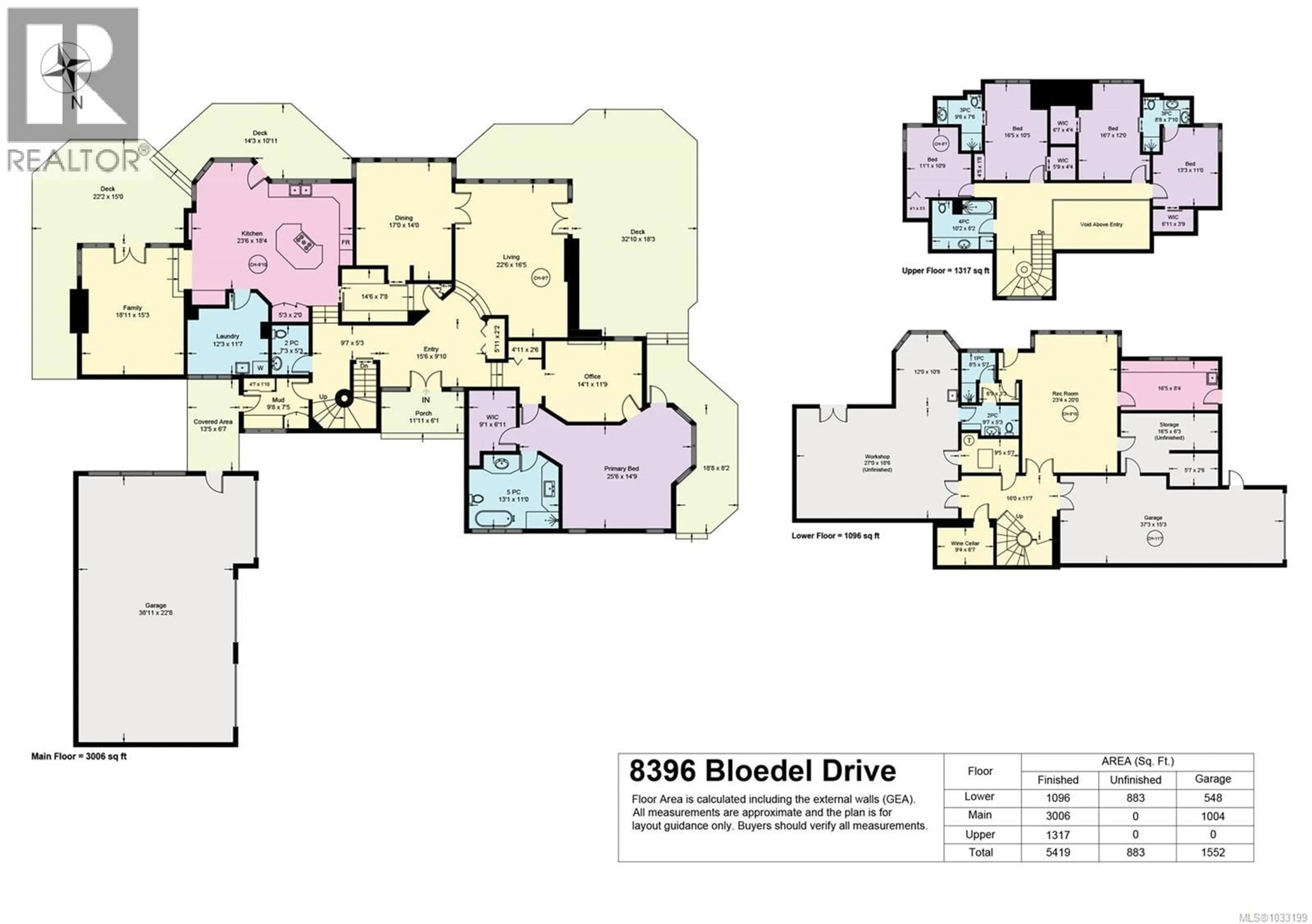 Floor plan for 8396 BLOEDEL DRIVE, Port Alberni British Columbia V9Y9E3