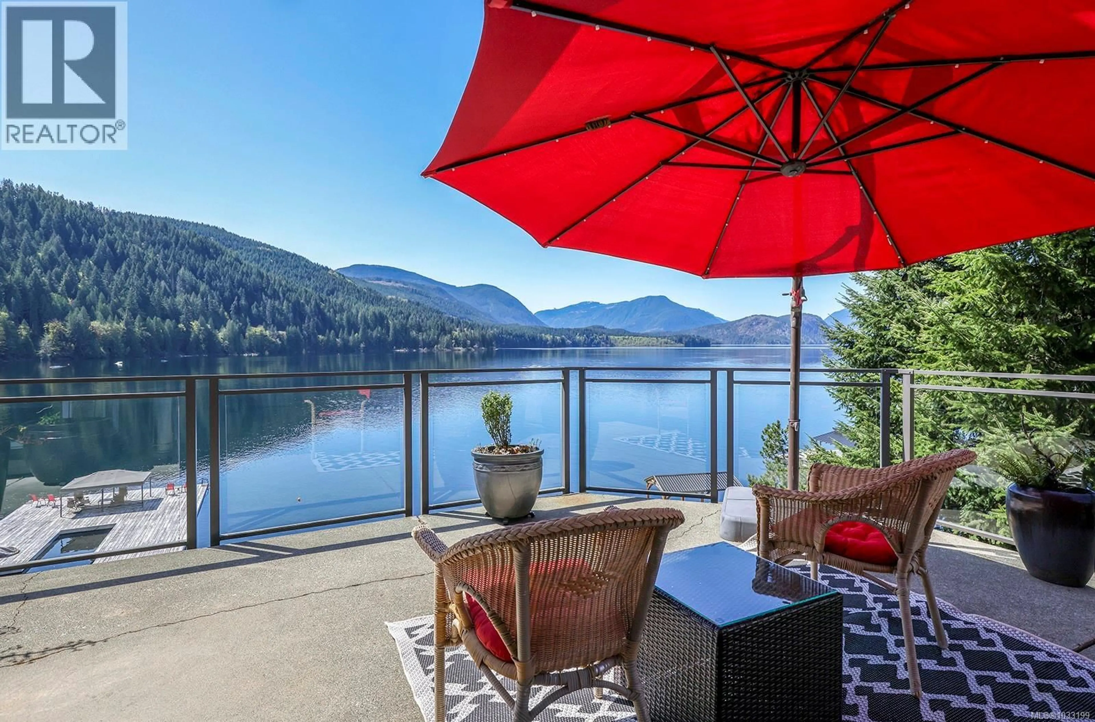 Patio, water/lake/river/ocean view for 8396 BLOEDEL DRIVE, Port Alberni British Columbia V9Y9E3