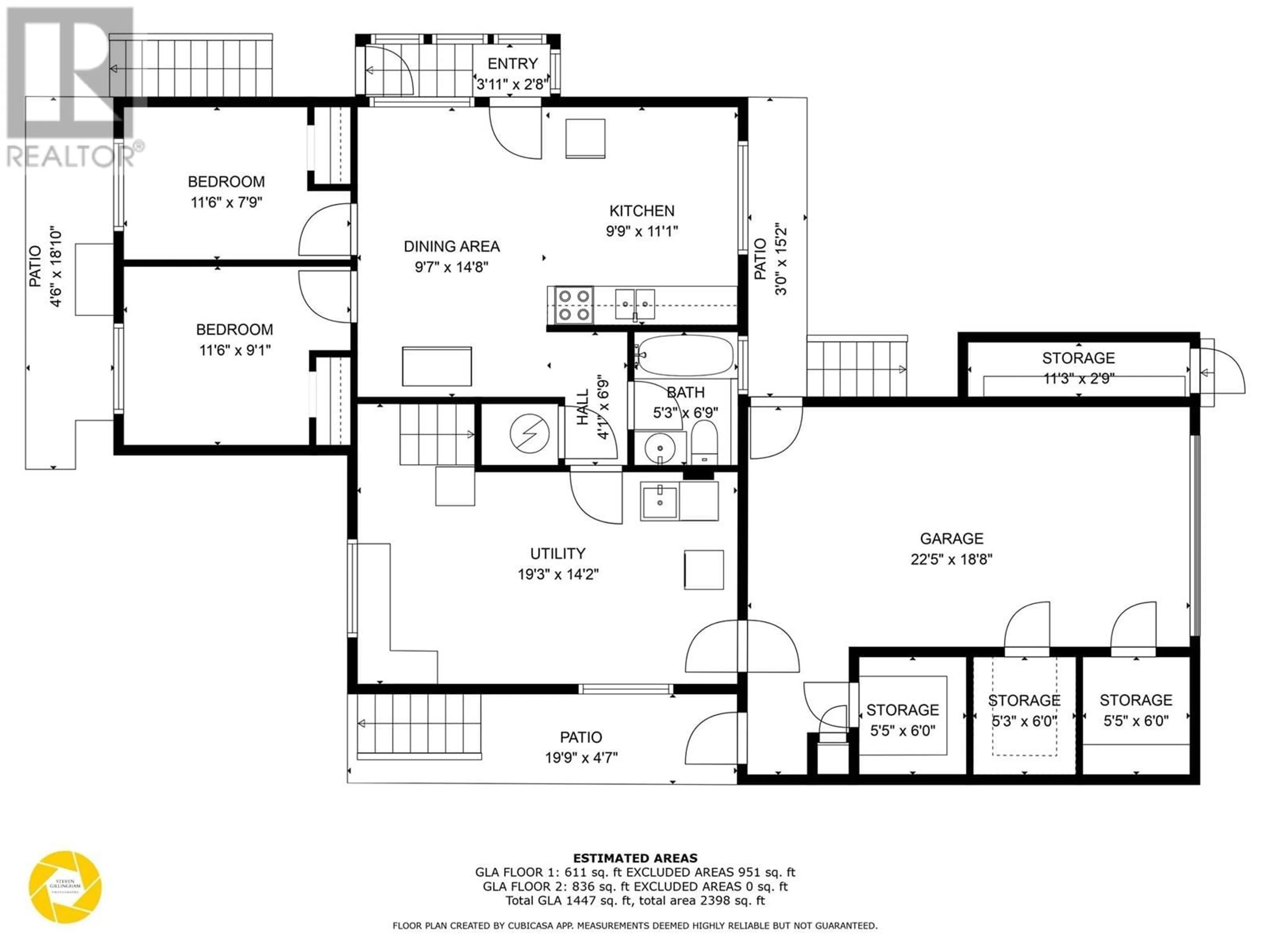 Floor plan for 762 Pine Street, Kamloops British Columbia V2C2Z8