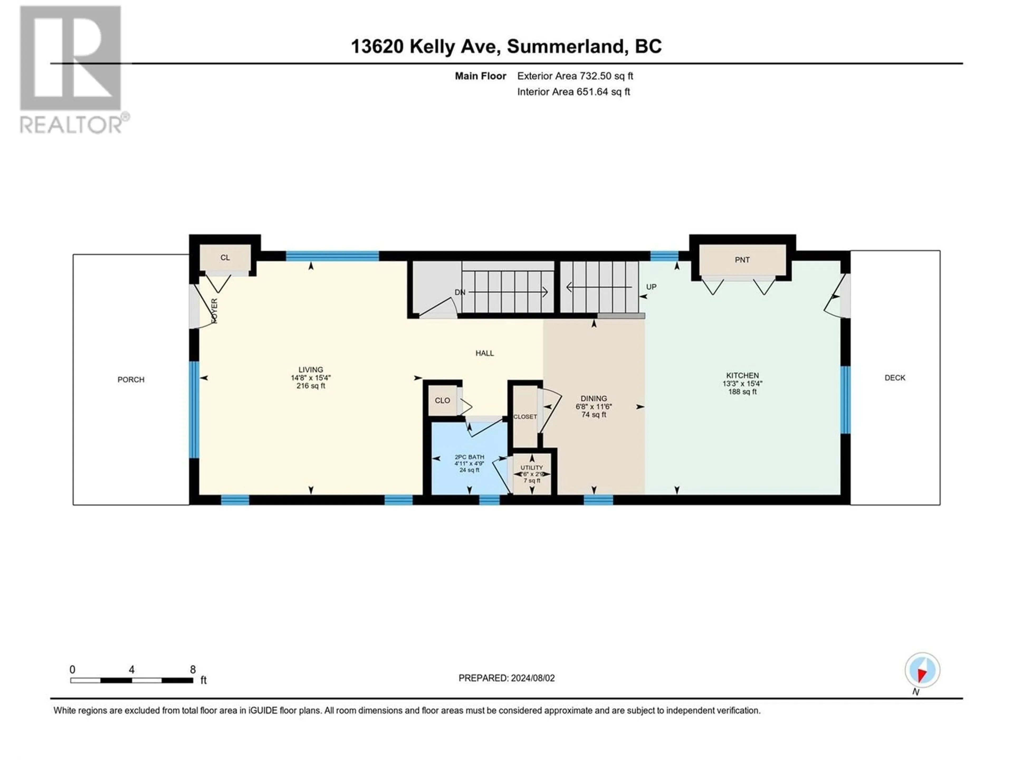 Floor plan for 13620 Kelly Avenue, Summerland British Columbia V0H1Z5