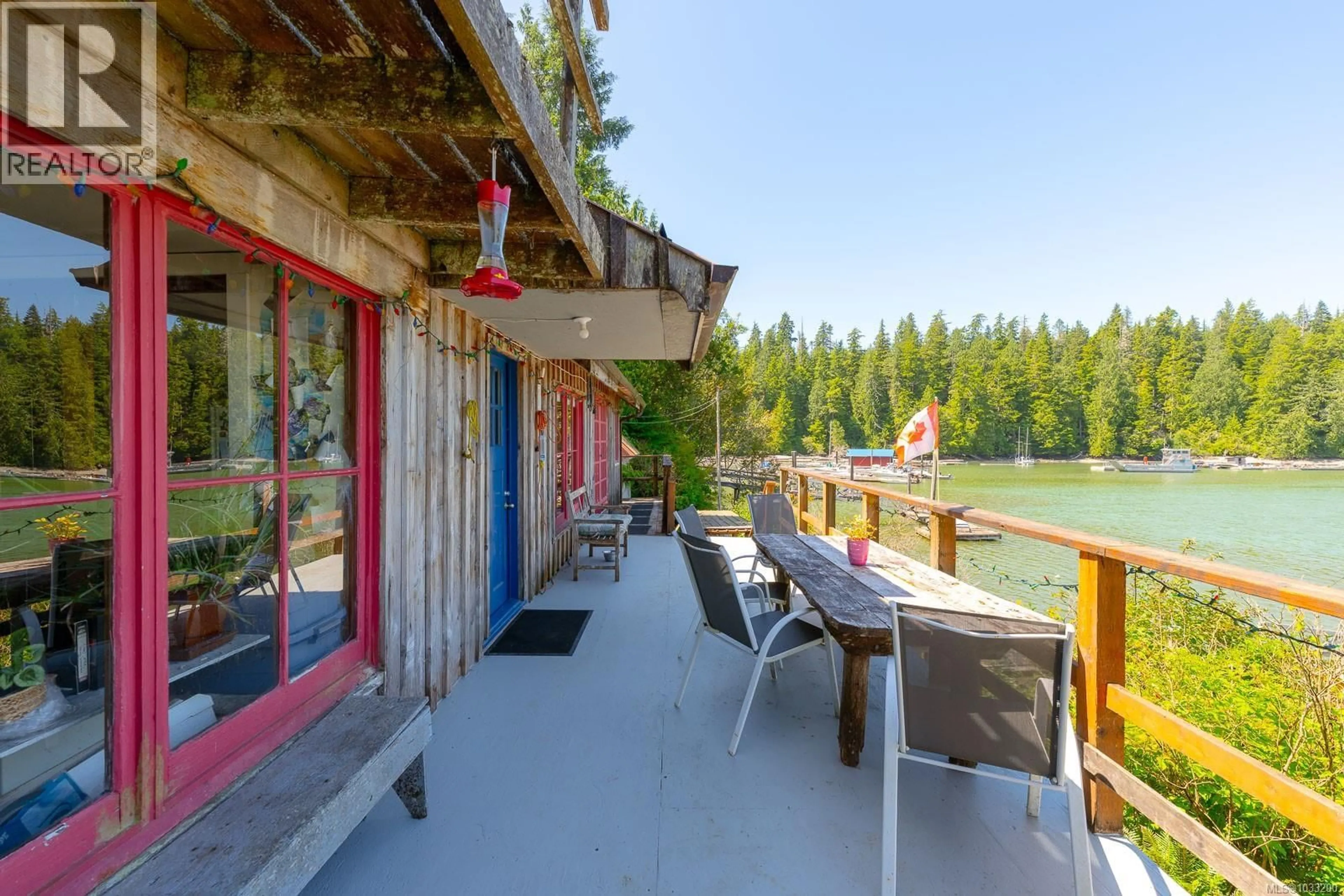 Patio, water/lake/river/ocean view for 310 TOWER ROAD, Bamfield British Columbia V0R1B0