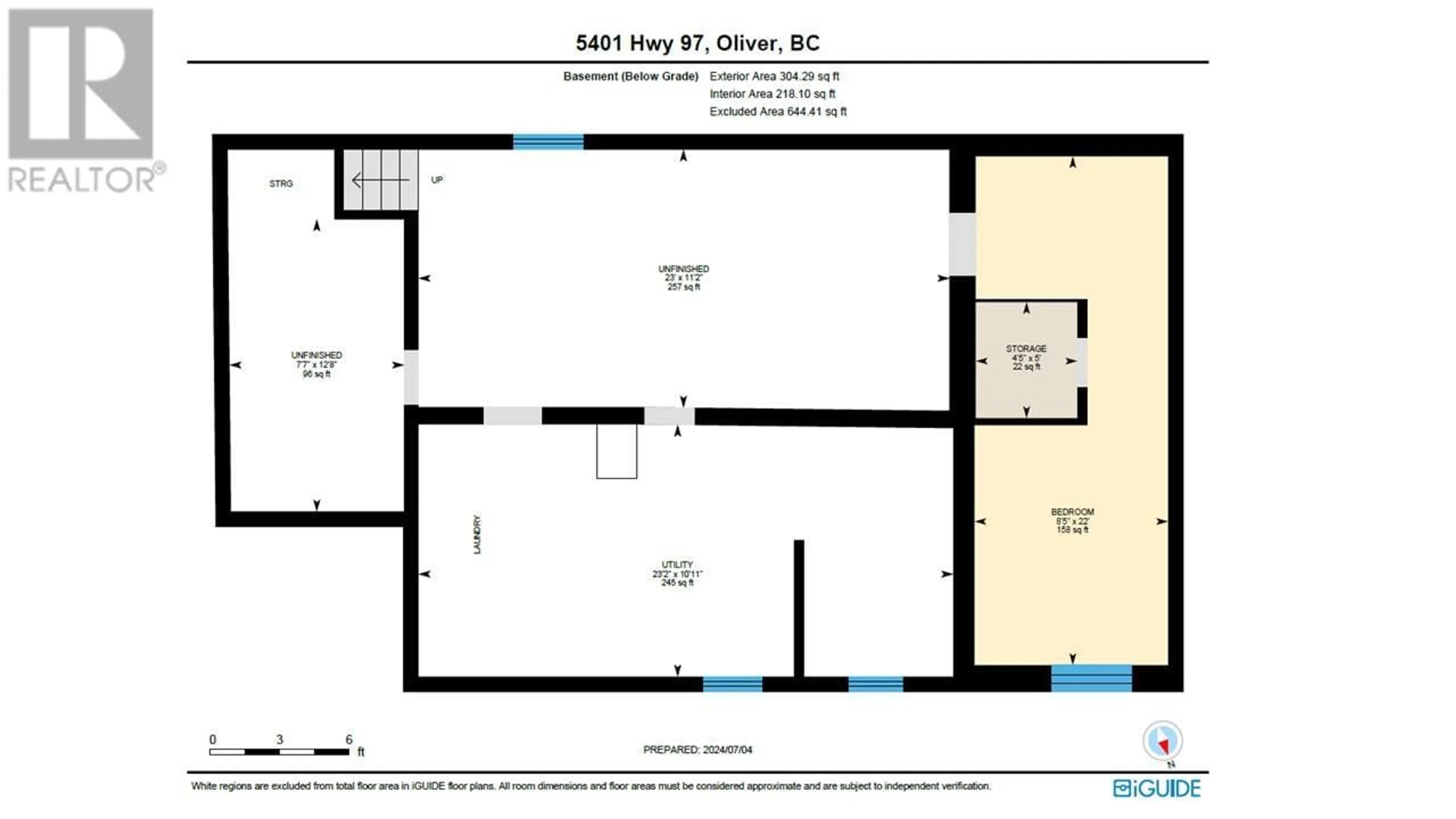 Floor plan for 5401 HIGHWAY 97 OTHER, Oliver British Columbia V0H1T1