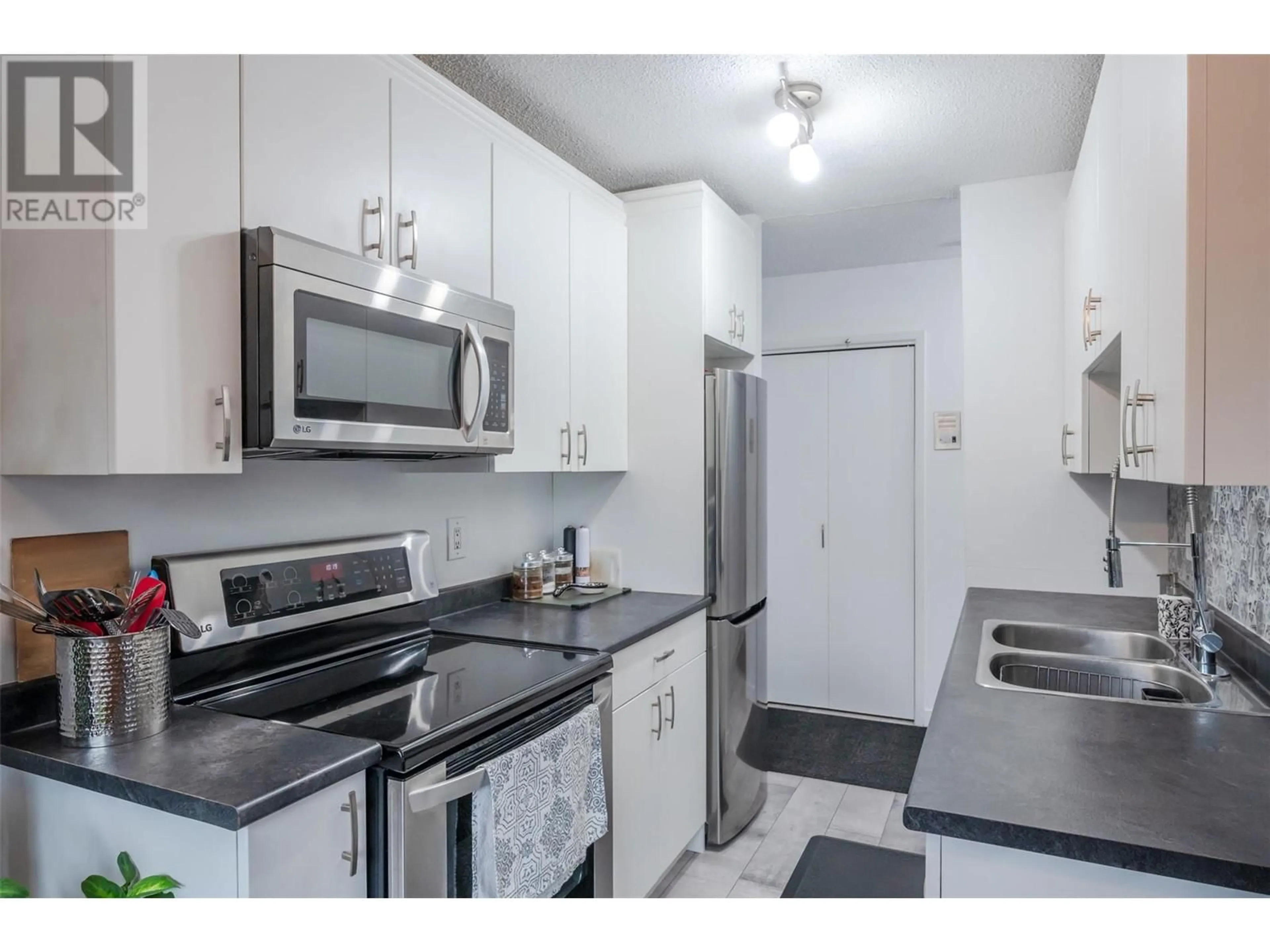 Standard kitchen, unknown for 198 Roy Avenue Unit# 207, Penticton British Columbia V2A3M9