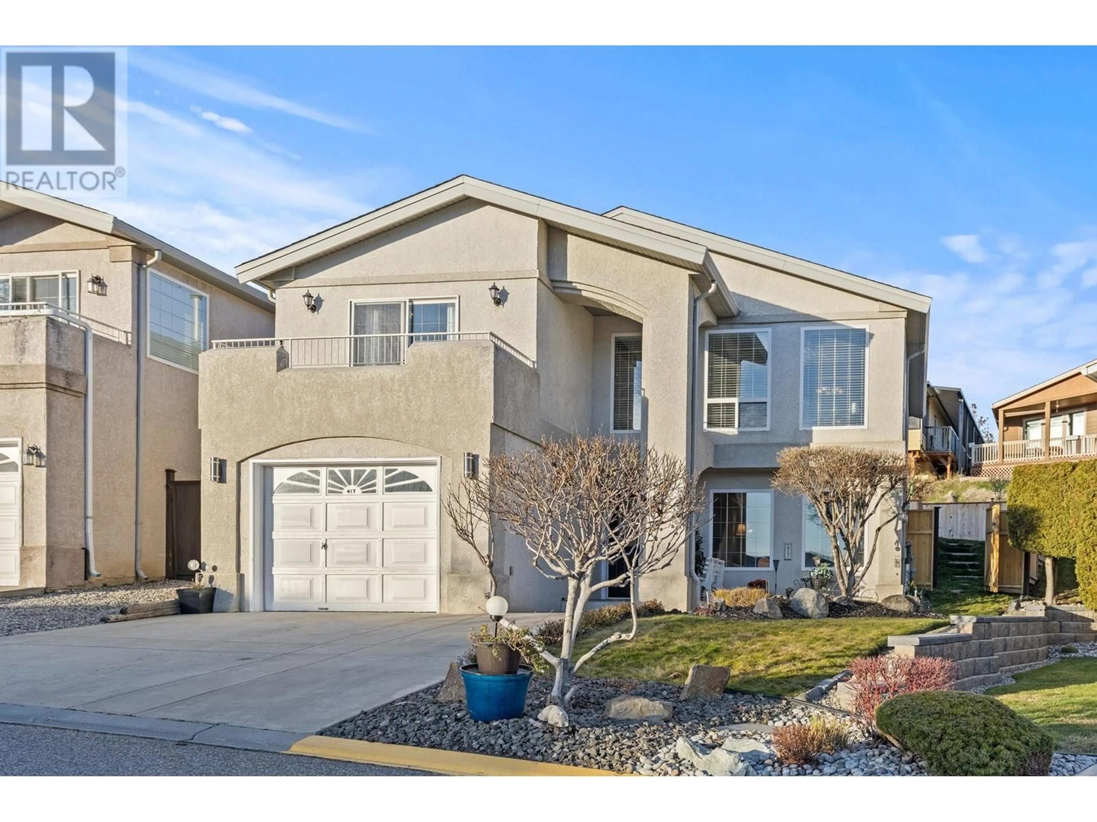 Home with vinyl exterior material, street for 417 - 2440 OLD OKANAGAN HIGHWAY, Westbank British Columbia V4T1X6