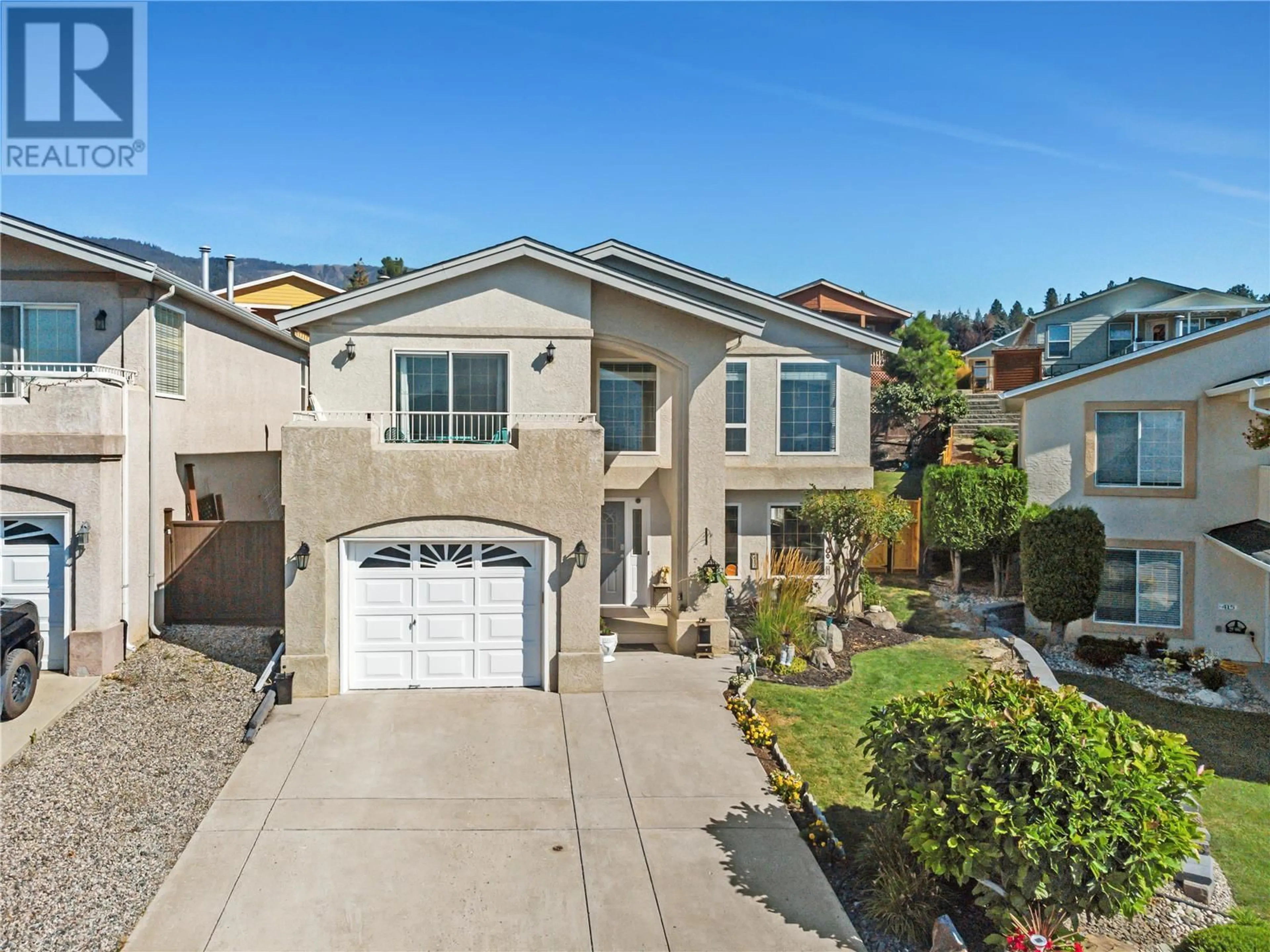 Home with vinyl exterior material, street for 417 - 2440 OLD OKANAGAN HIGHWAY, Westbank British Columbia V4T1X6