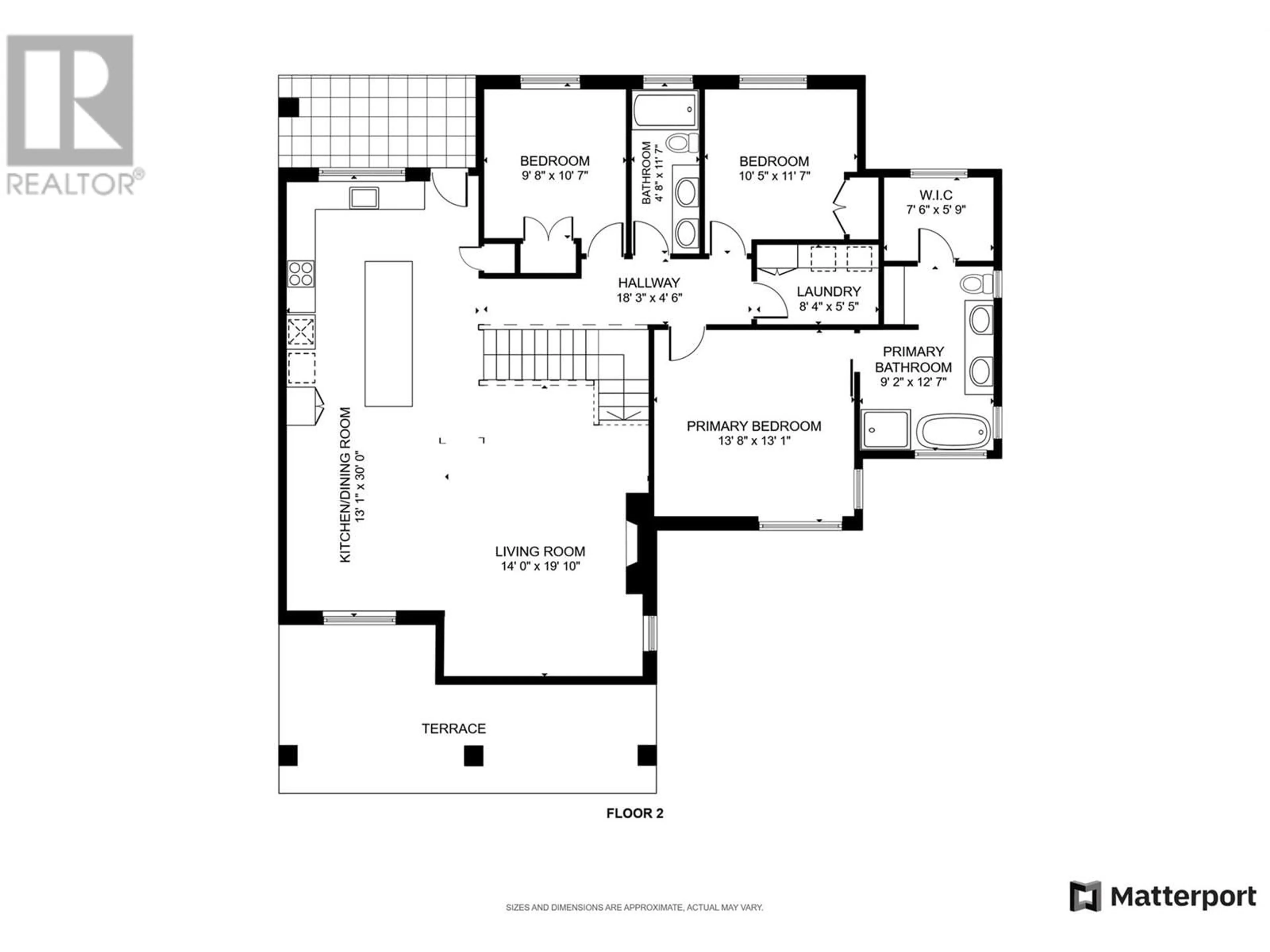 Floor plan for 1296 Menu Road, West Kelowna British Columbia V1Z3K2