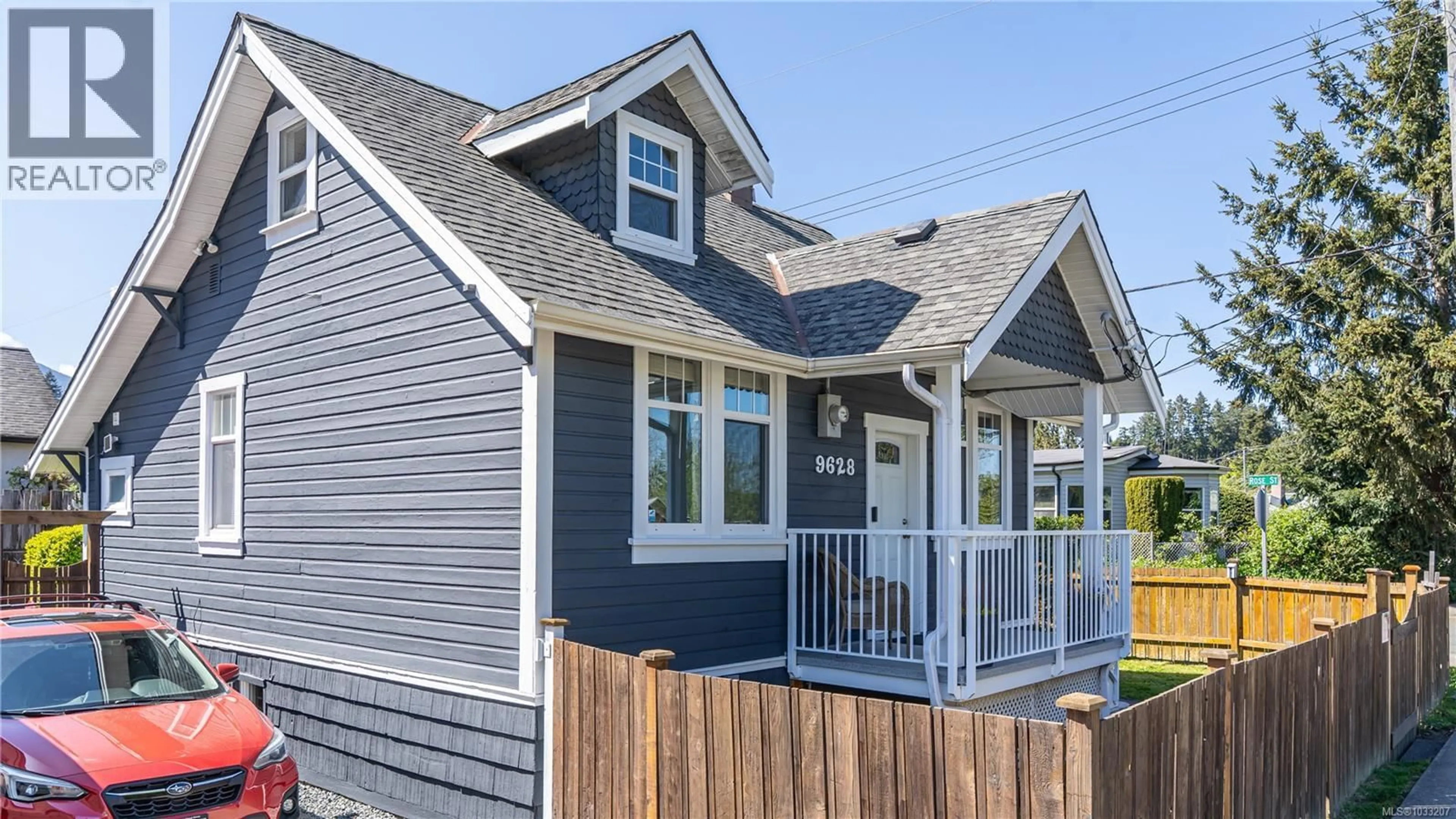 Home with vinyl exterior material, street for 9628 FRONT STREET, Chemainus British Columbia V0R1K3