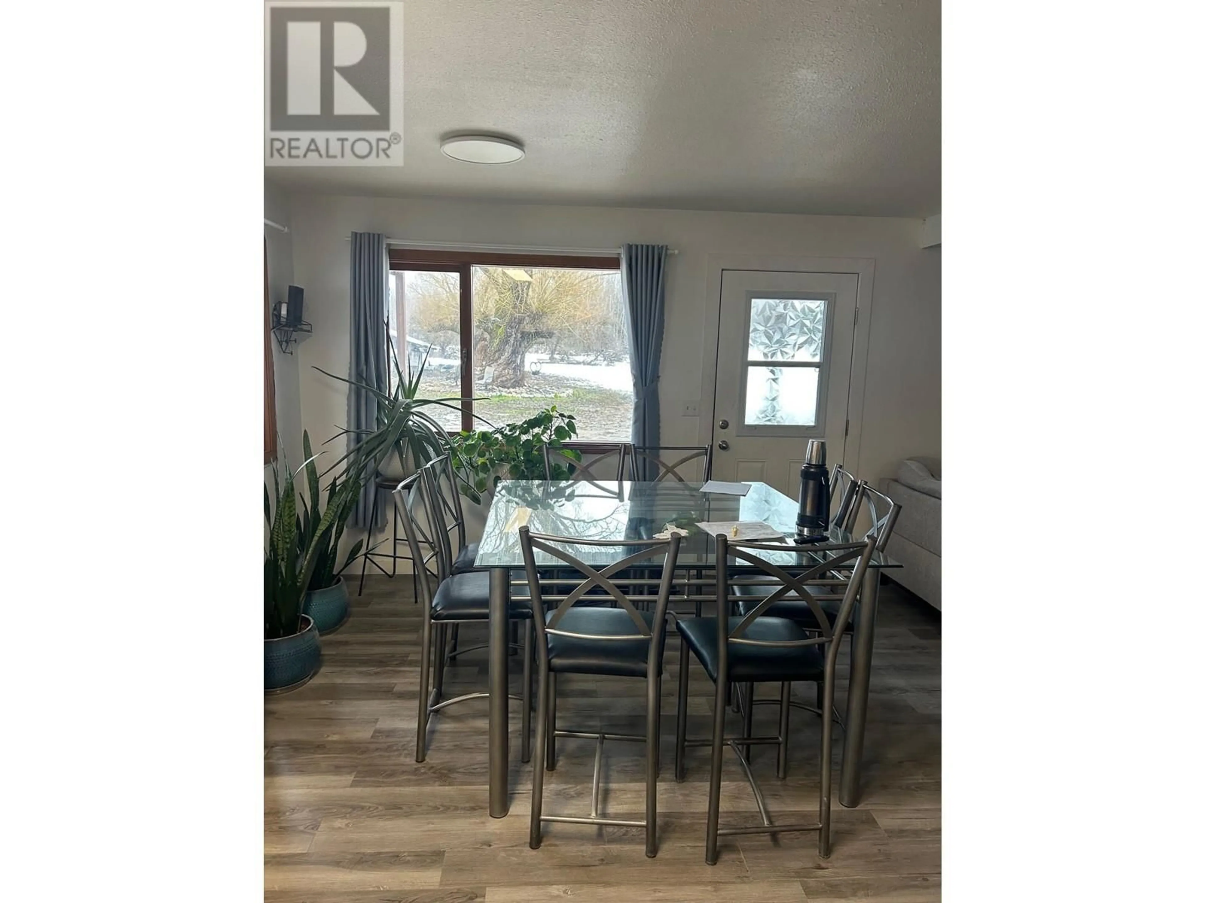 Dining room, wood/laminate floor for 3854 TRINITY VALLEY ROAD, Enderby British Columbia V0E1V5
