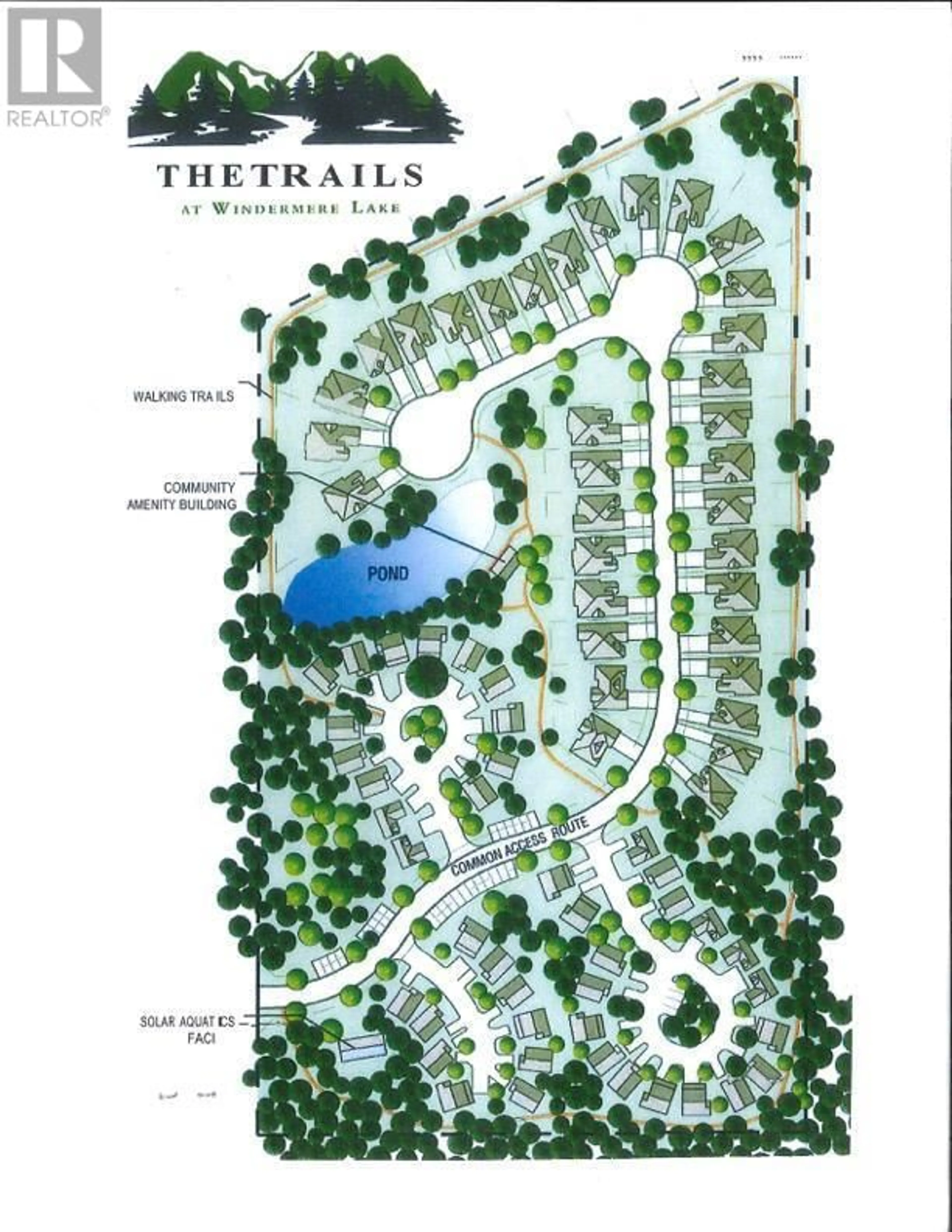 Floor plan for Lot 13 FOXWOOD Trail, Windermere British Columbia V0B2L2