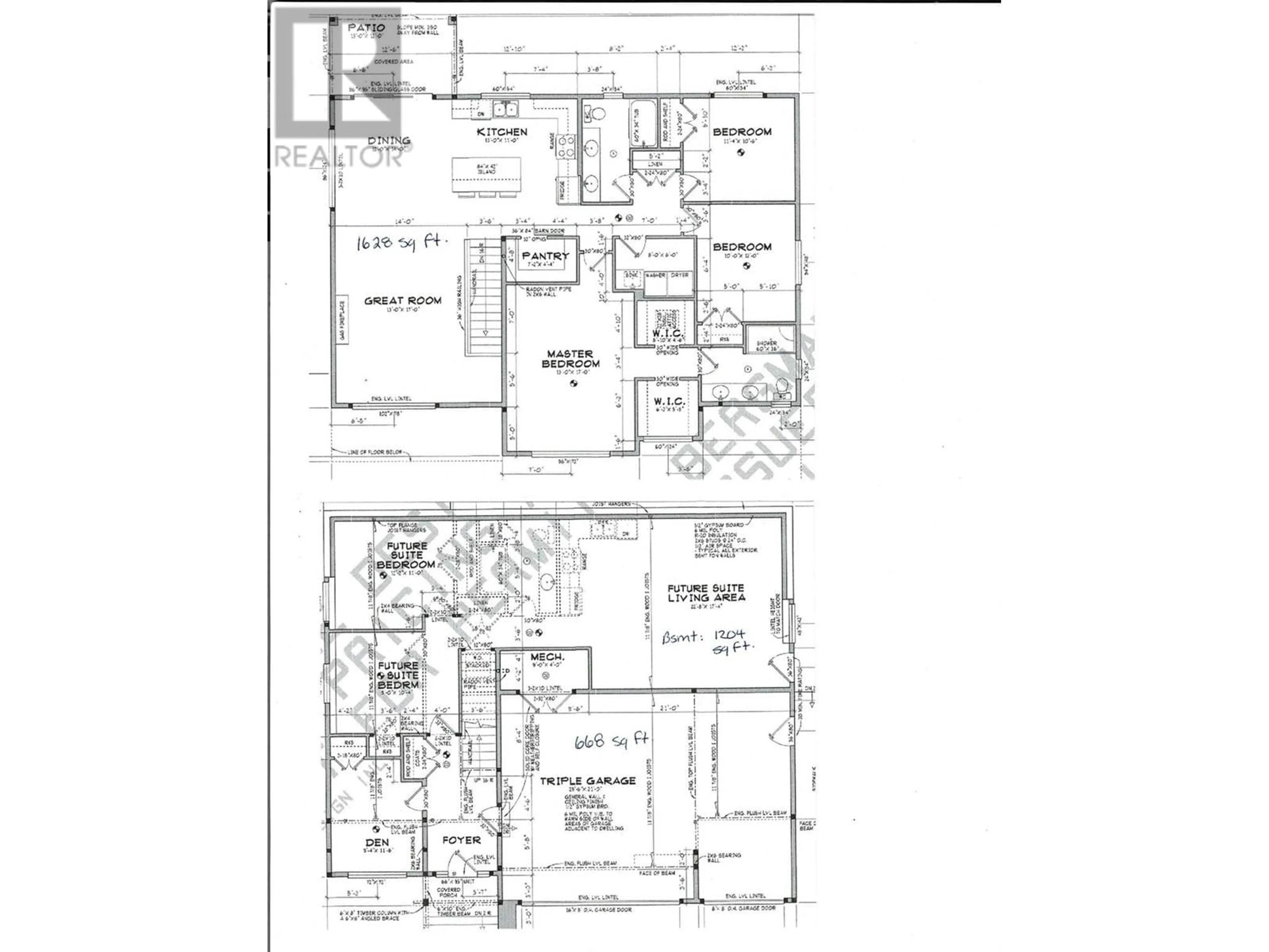 Floor plan for 2126 LUPIN Court, Kamloops British Columbia V2E0E2