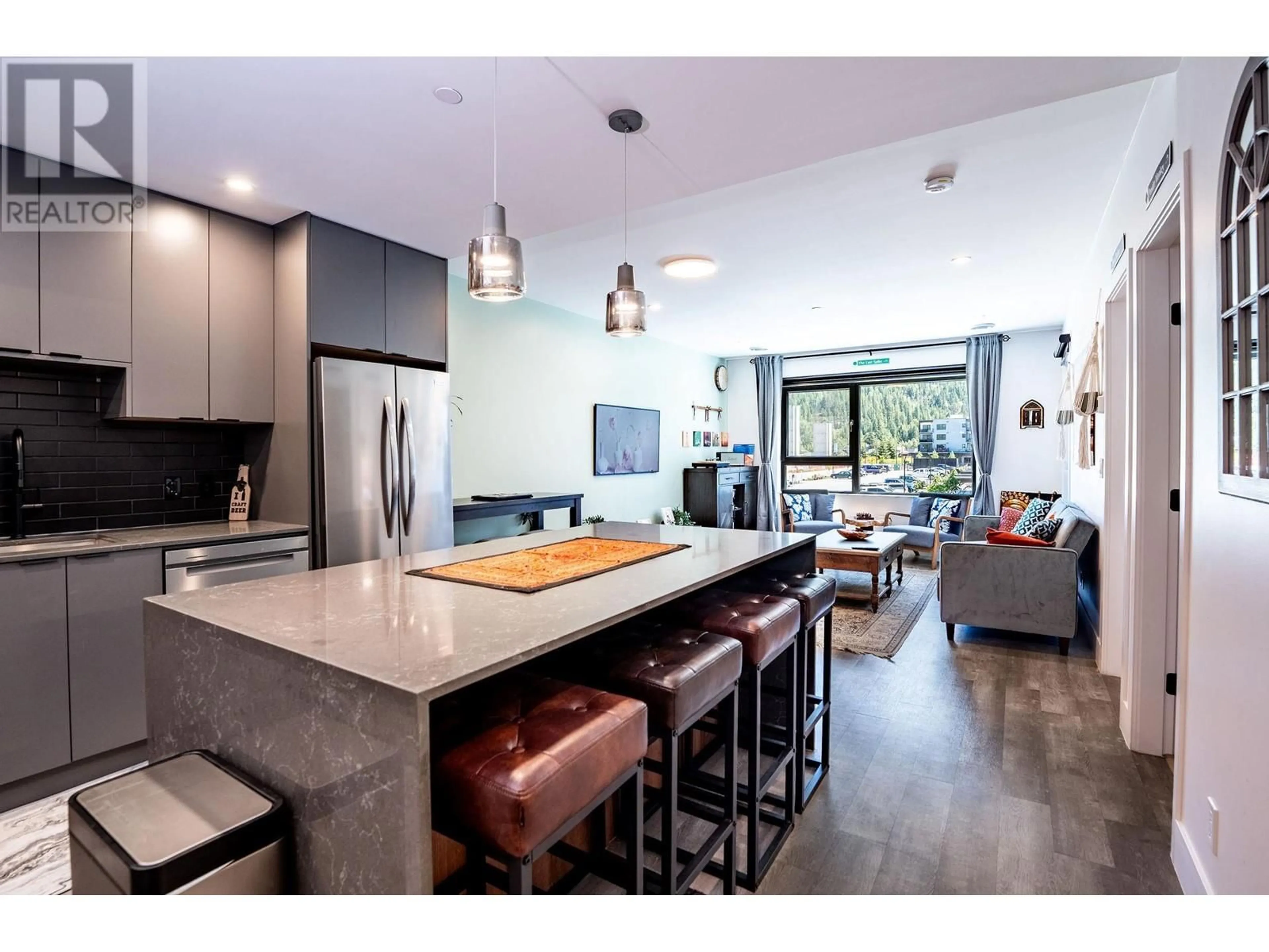 Open concept kitchen, unknown for 1701 Coursier Avenue Unit# 4204, Revelstoke British Columbia V0E2S3