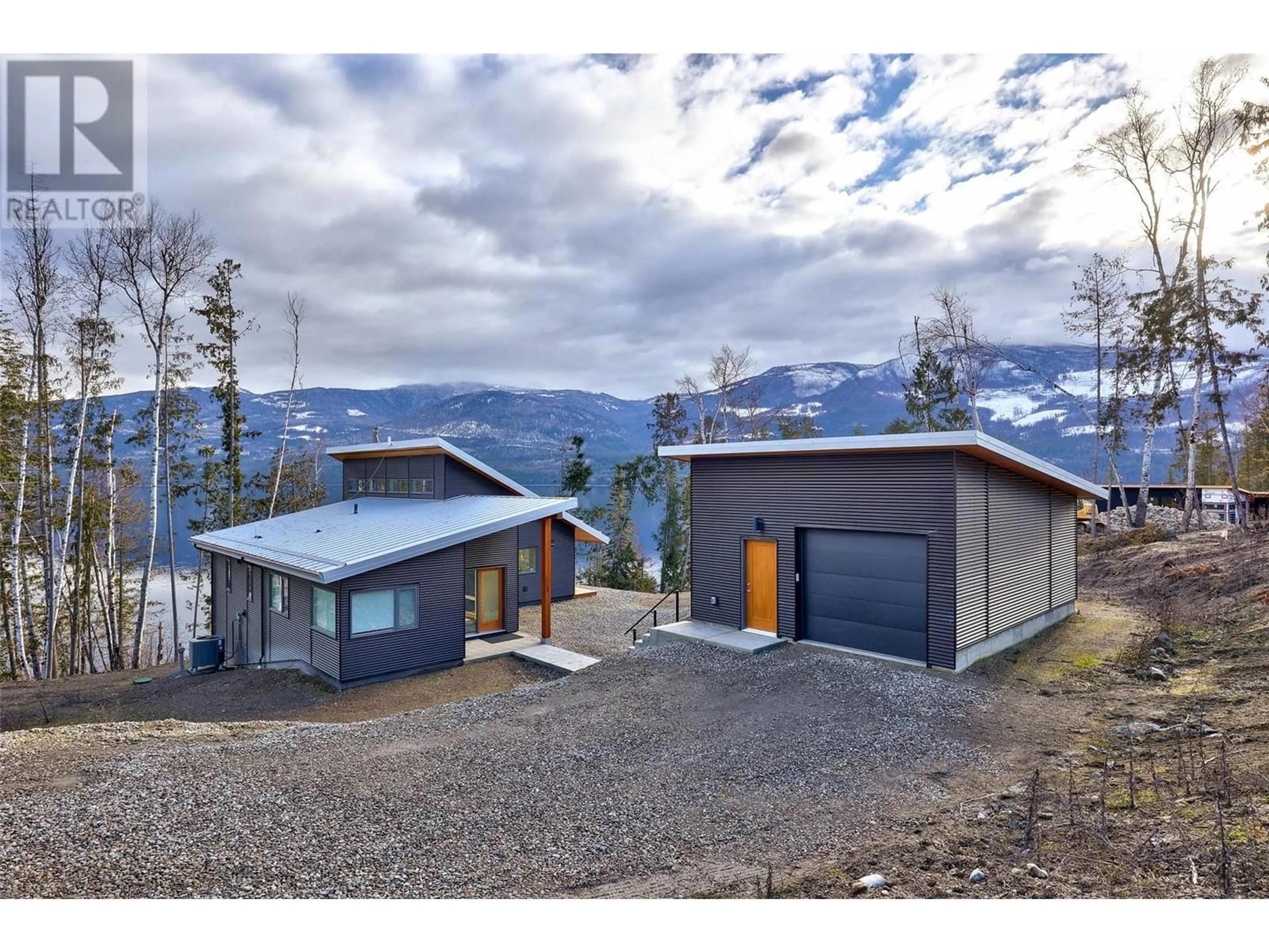 A pic from outside/outdoor area/front of a property/back of a property/a pic from drone, mountain view for LOT 6 - 5600 ADAMS WEST FS ROAD, Adams Lake British Columbia V2E1L3