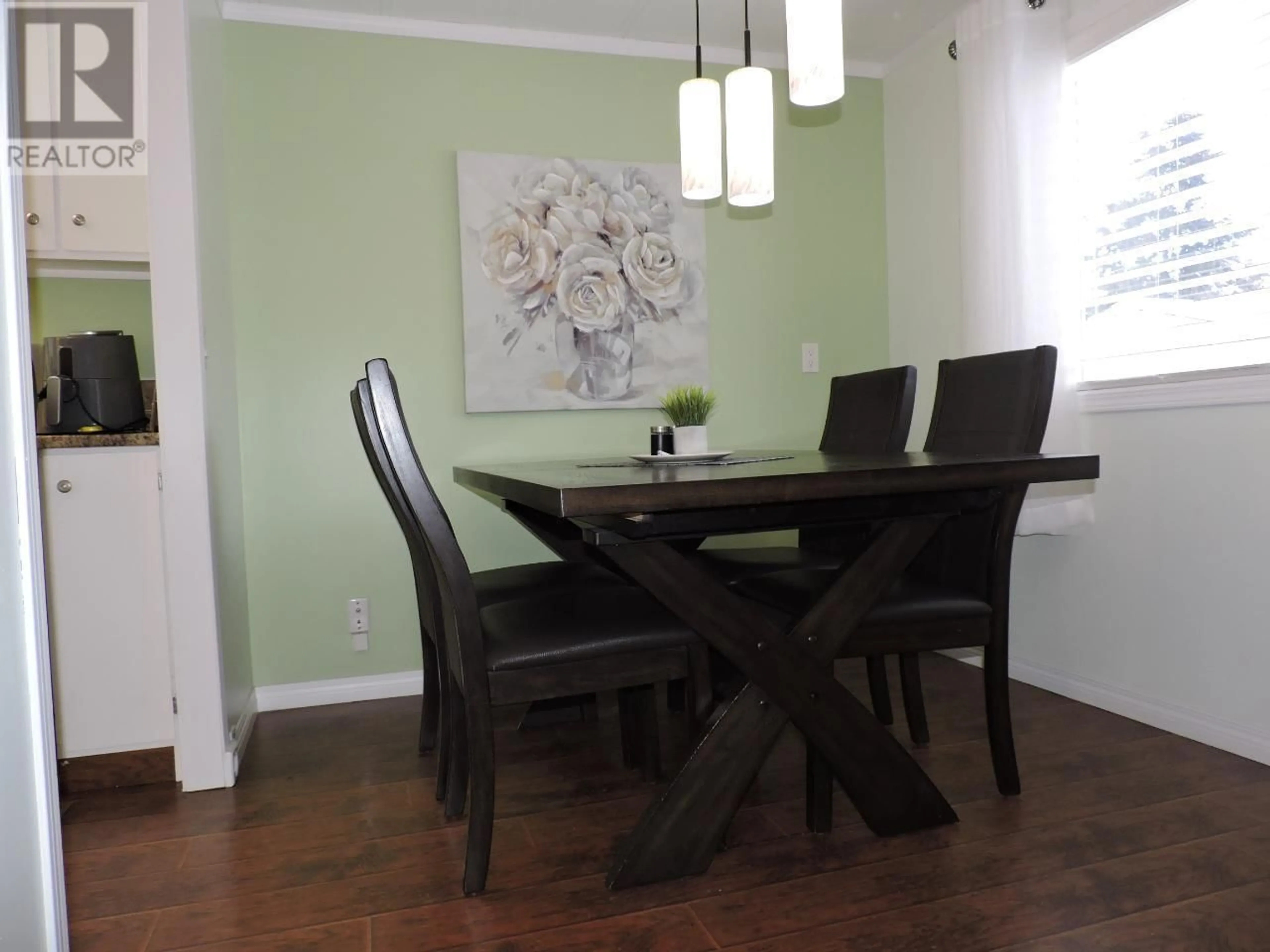 Dining room, wood/laminate floor for 89 - 2025 KOOTENAY STREET NORTH, Cranbrook British Columbia V1C3N7