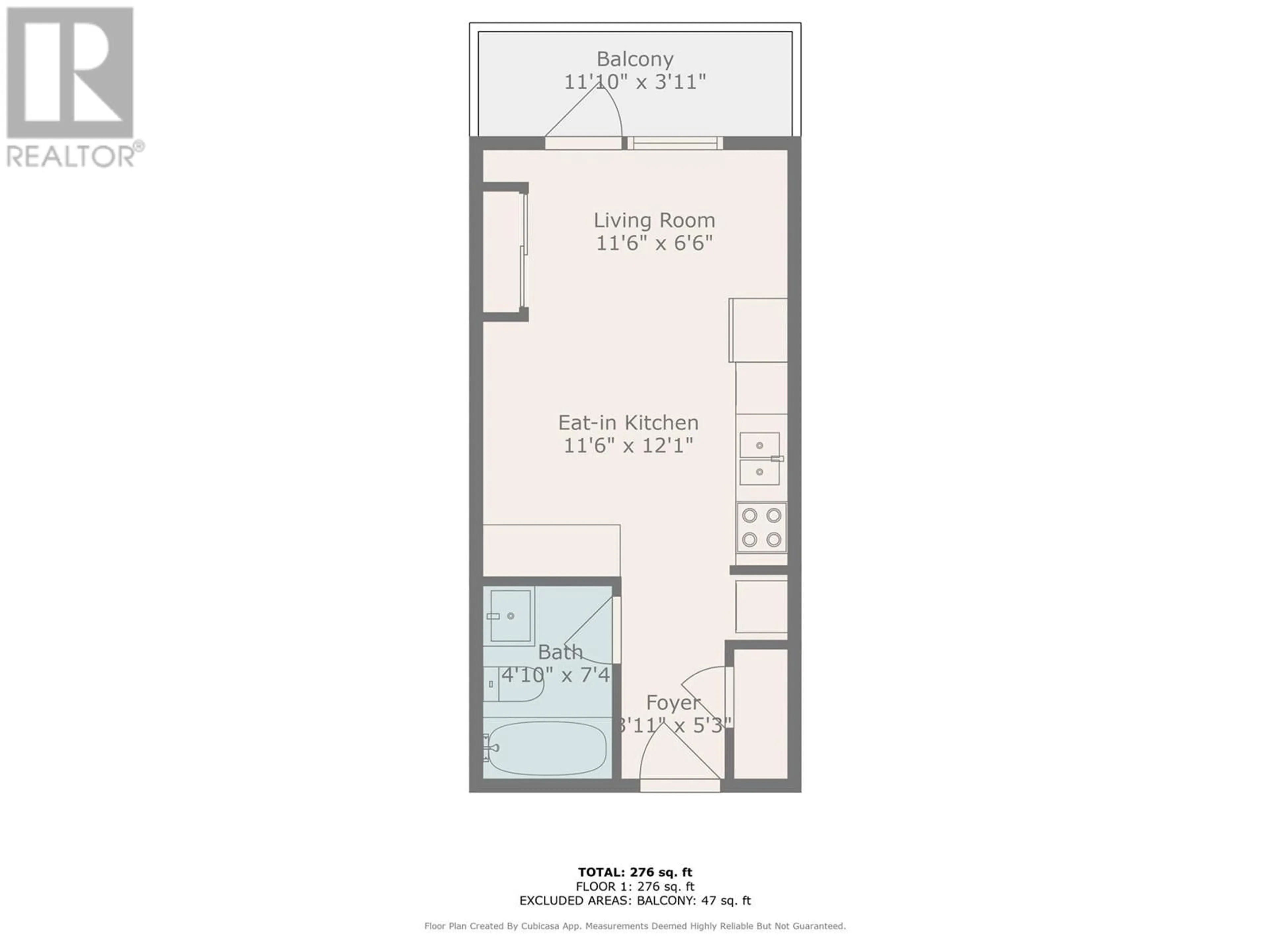 Floor plan for 925 Leon Avenue Unit# 343, Kelowna British Columbia V1Y0E5