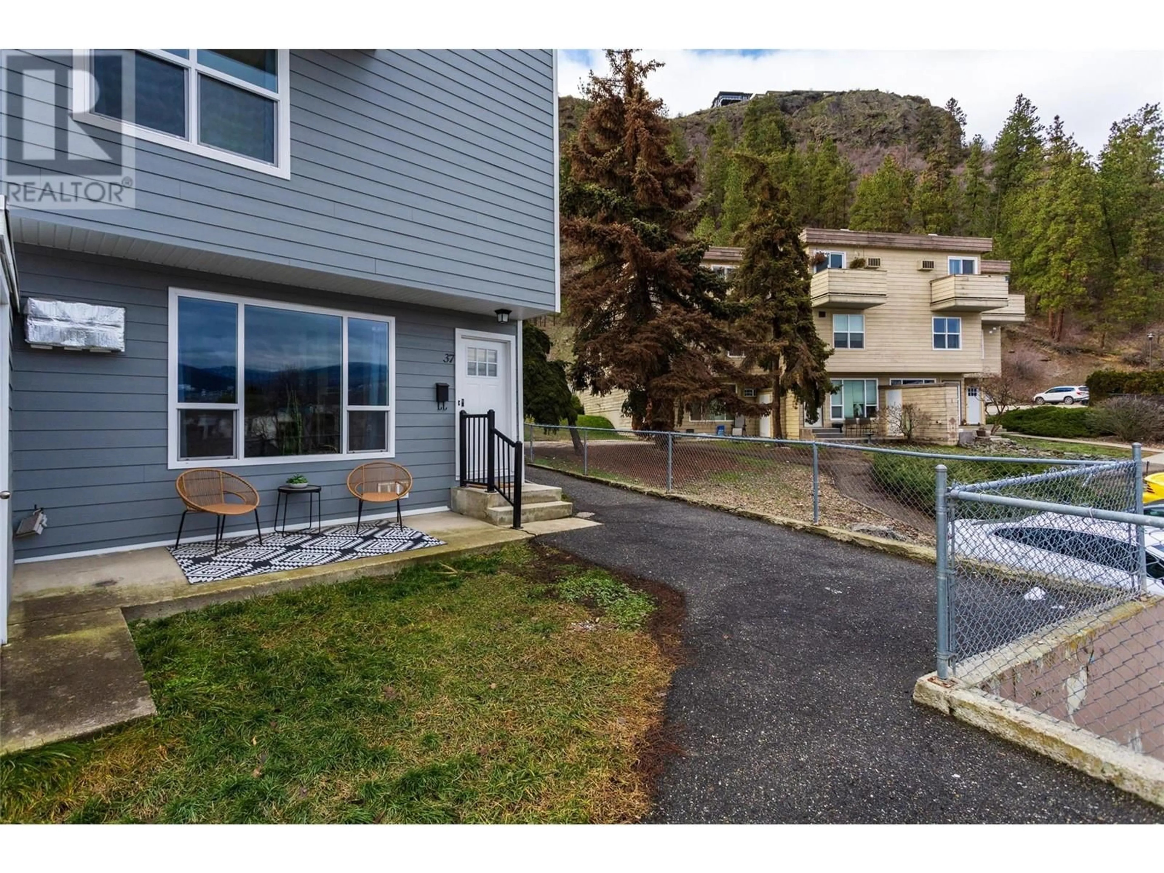 Patio, mountain view for 3800 40 Avenue Unit# 37, Vernon British Columbia V1T6S3