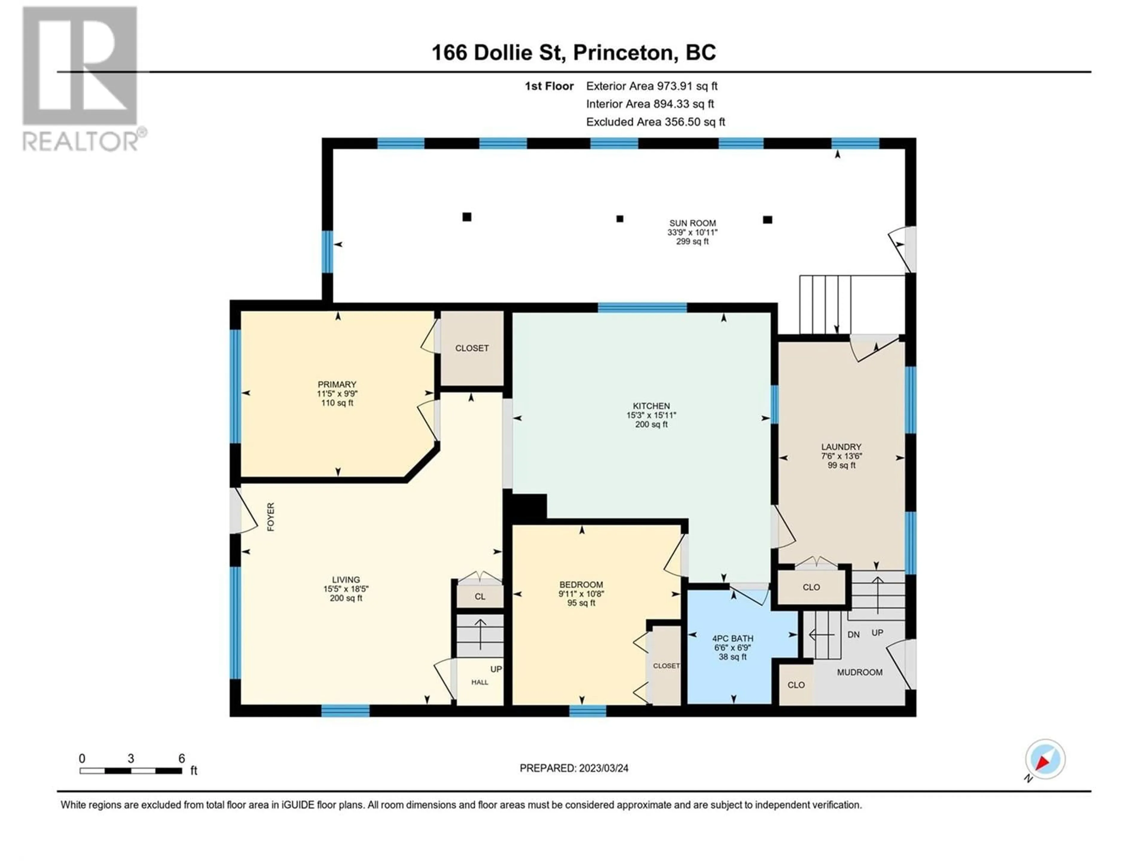 Floor plan for 166 DOLLIE Street, Princeton British Columbia V0X1W0