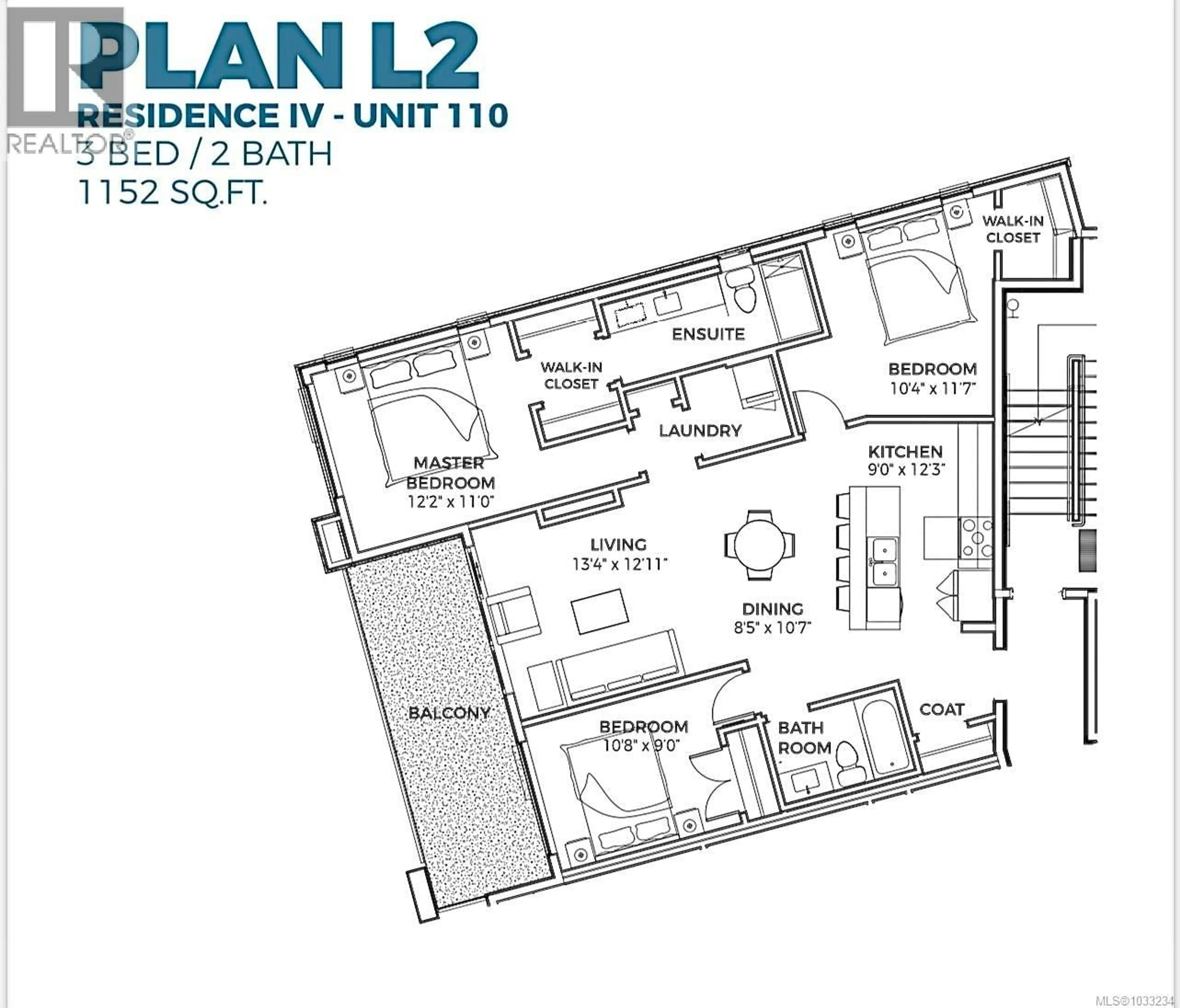 Floor plan for 110 - 958 PHAROAH MEWS, Langford British Columbia V9B7A1