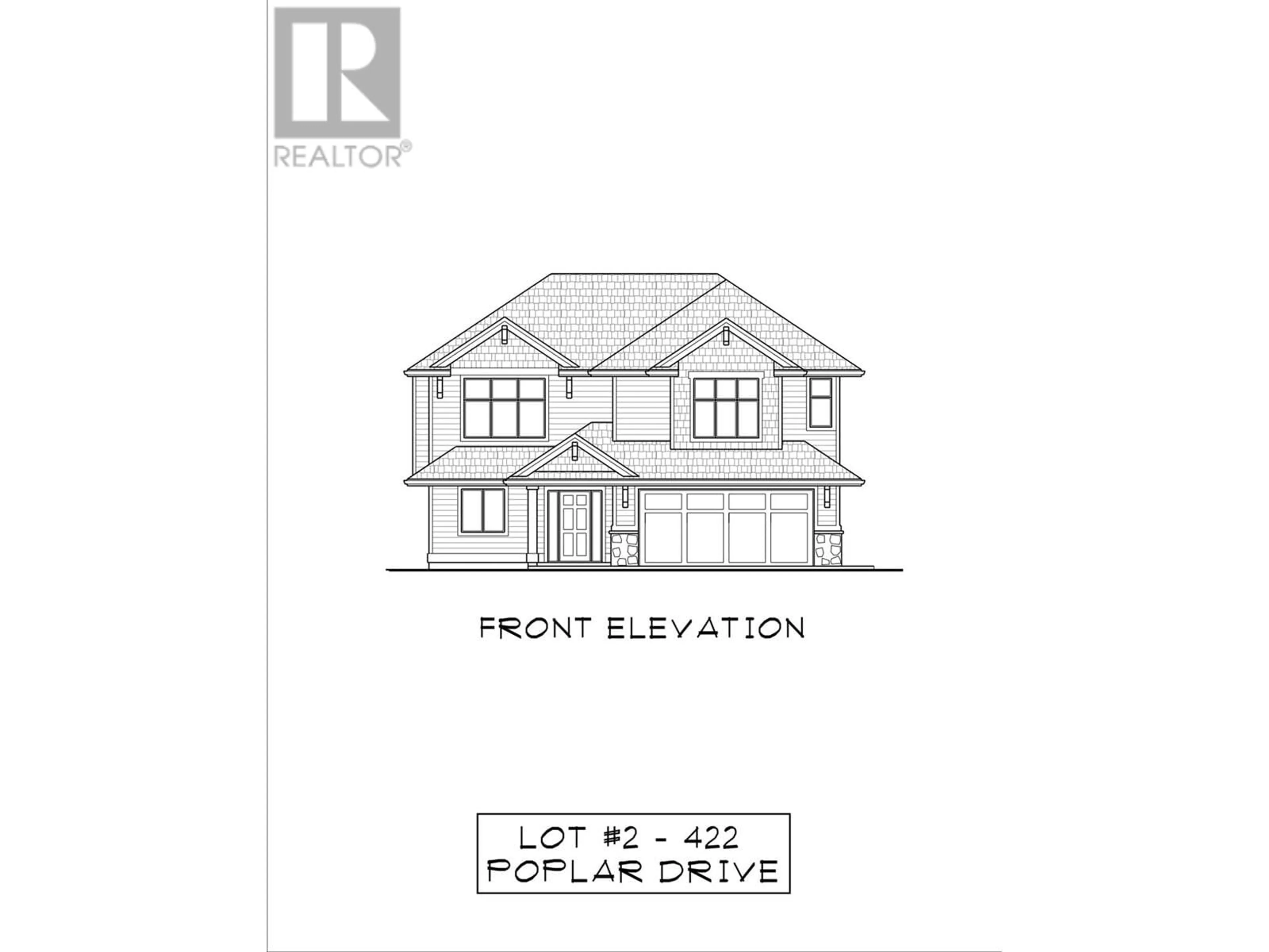 Floor plan for 422 Poplar Drive Lot# 2, Logan Lake British Columbia V0K1W0