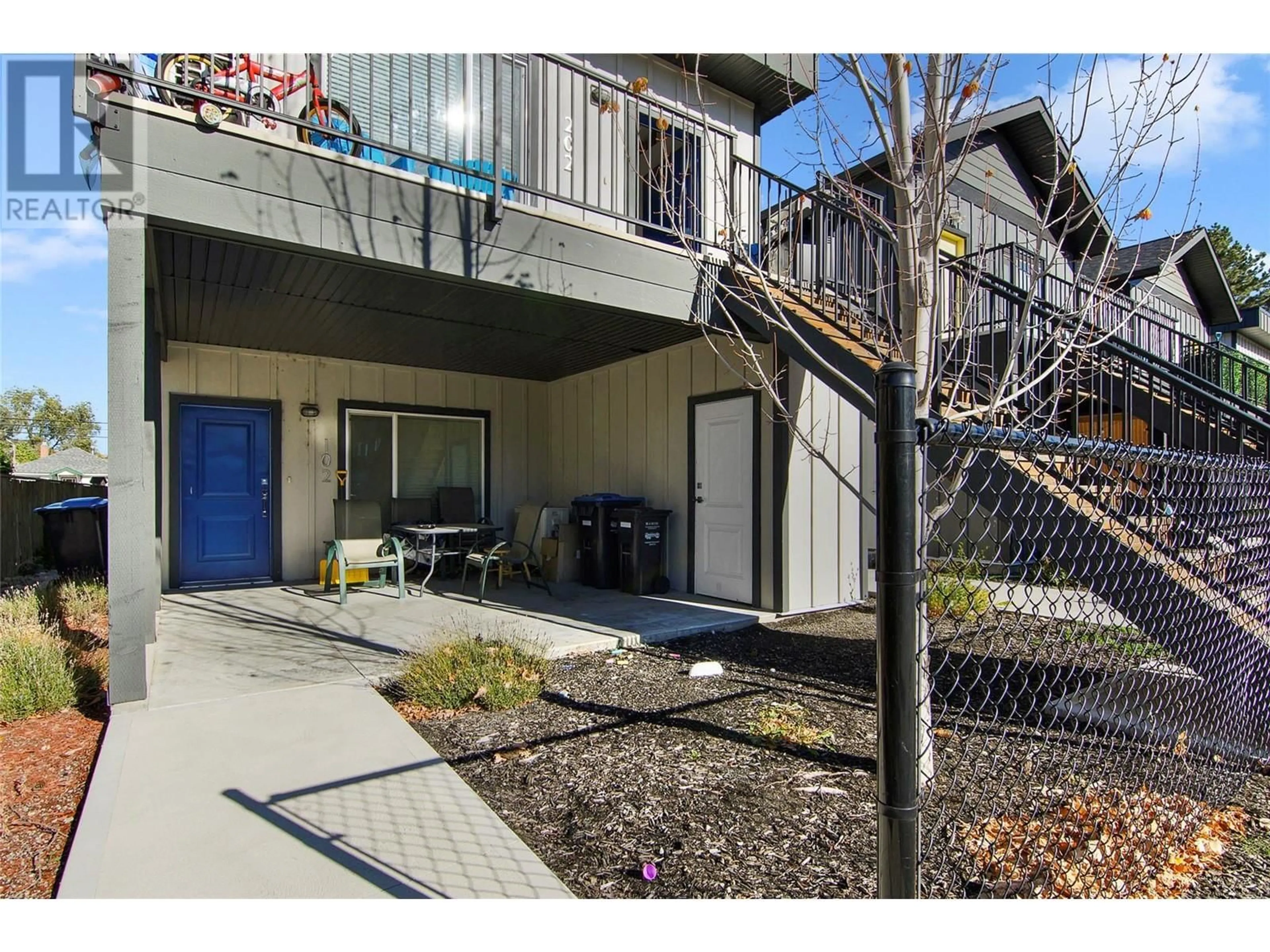 Patio, street for 124 Calgary Avenue, Penticton British Columbia V2A2T7