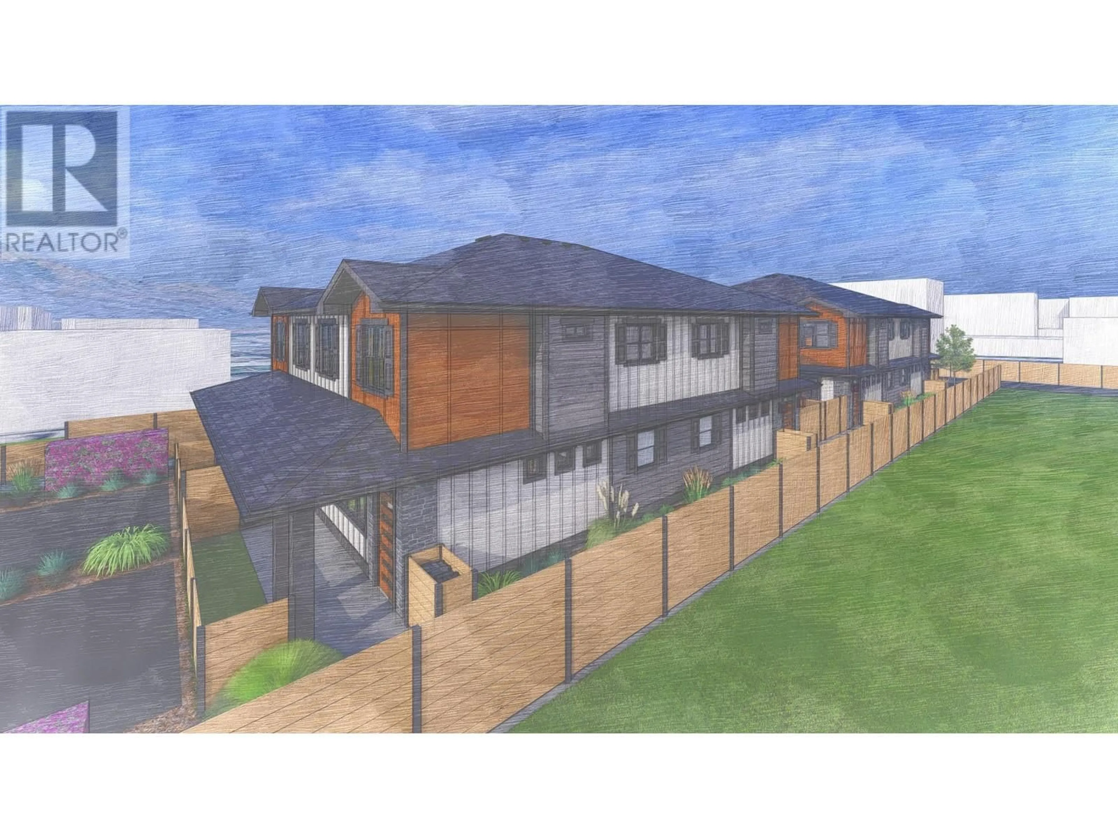A pic from outside/outdoor area/front of a property/back of a property/a pic from drone, building for 85 ROY AVENUE, Penticton British Columbia V2A3M7